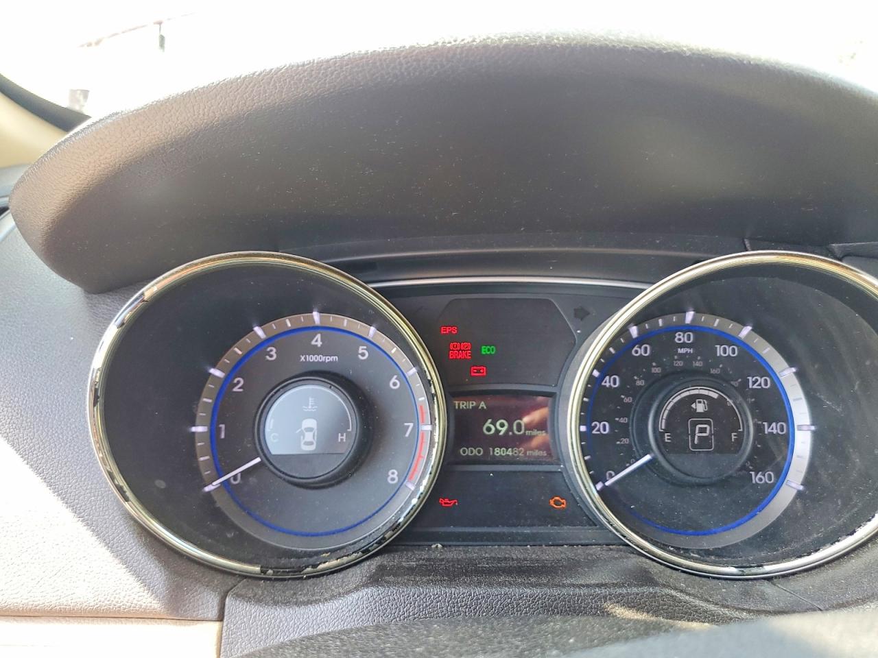 2013 Hyundai Sonata Gls Красный vin: 5NPEB4AC1DH614791