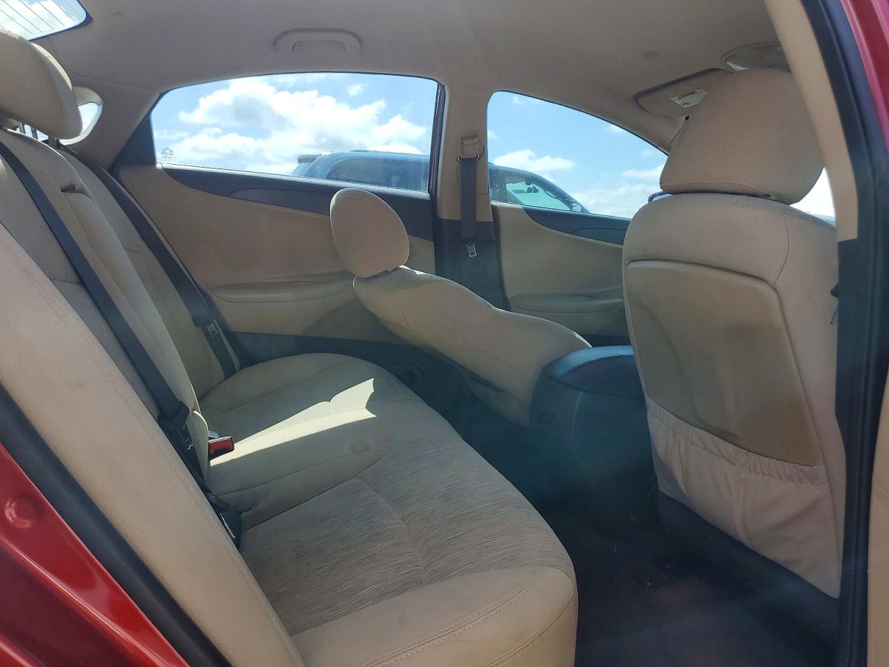 2013 Hyundai Sonata Gls Красный vin: 5NPEB4AC1DH614791