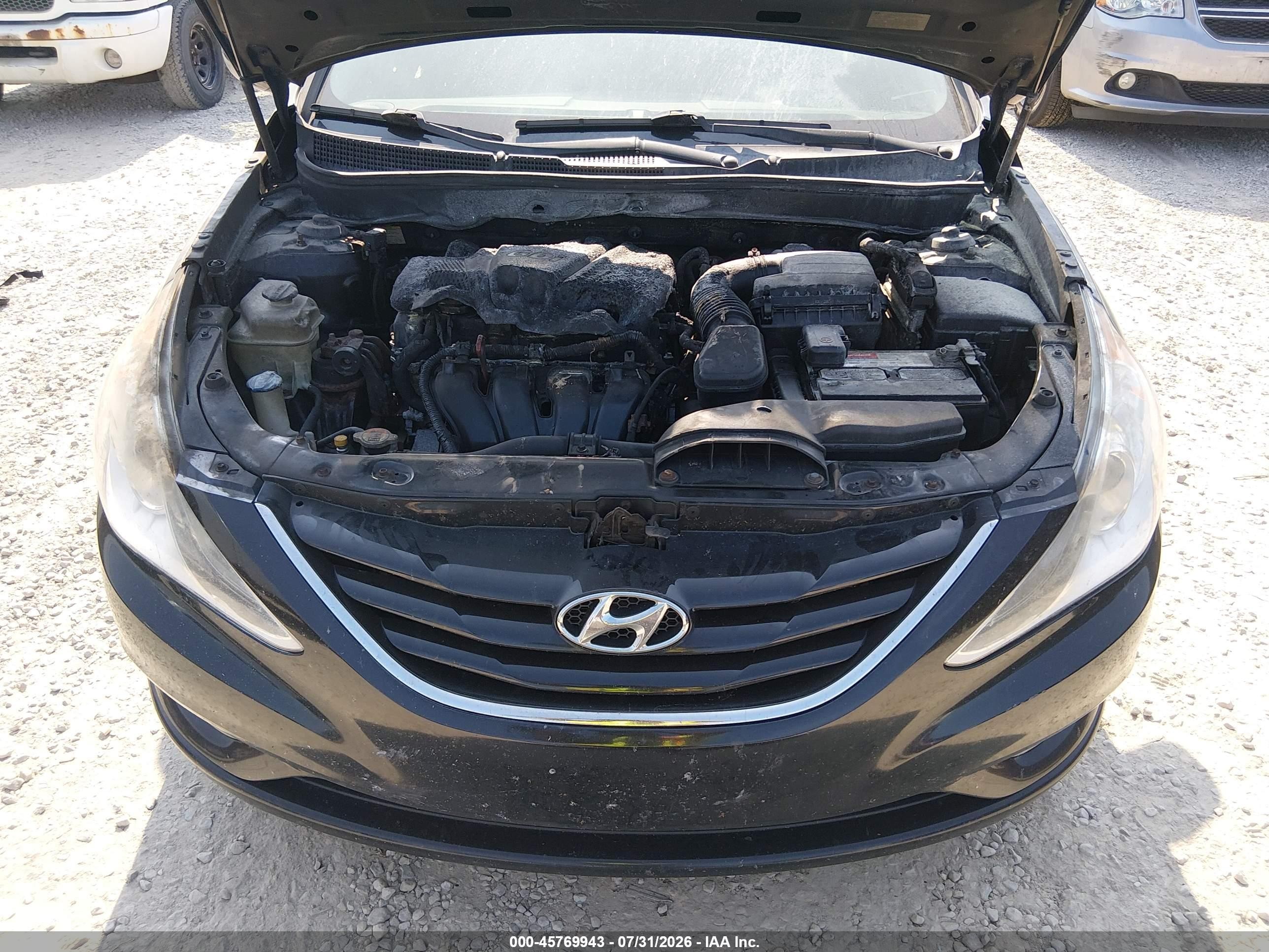 2013 Hyundai Sonata Gls Black vin: 5NPEB4AC1DH618470
