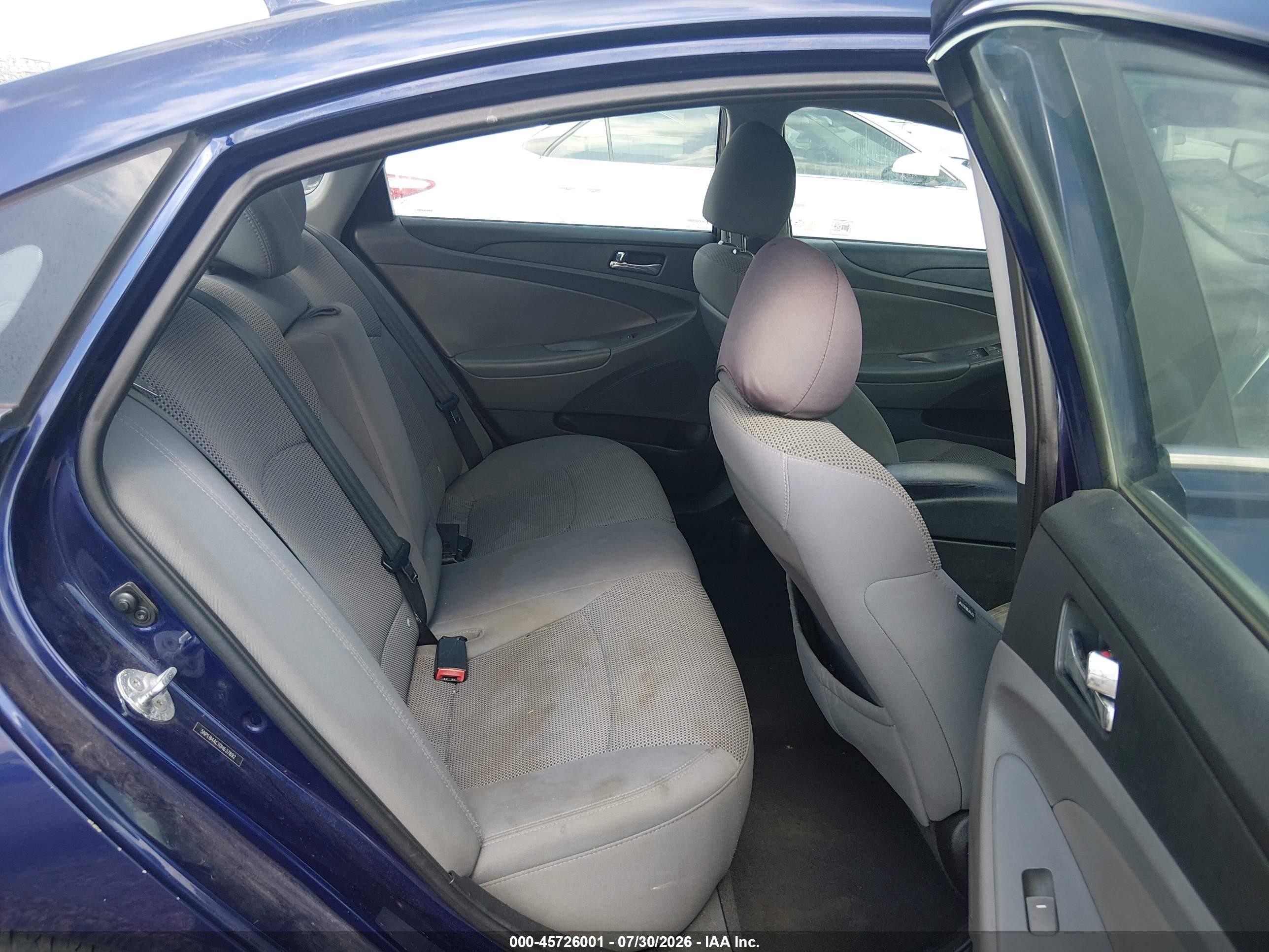 2013 Hyundai Sonata Gls Blue vin: 5NPEB4AC1DH637892