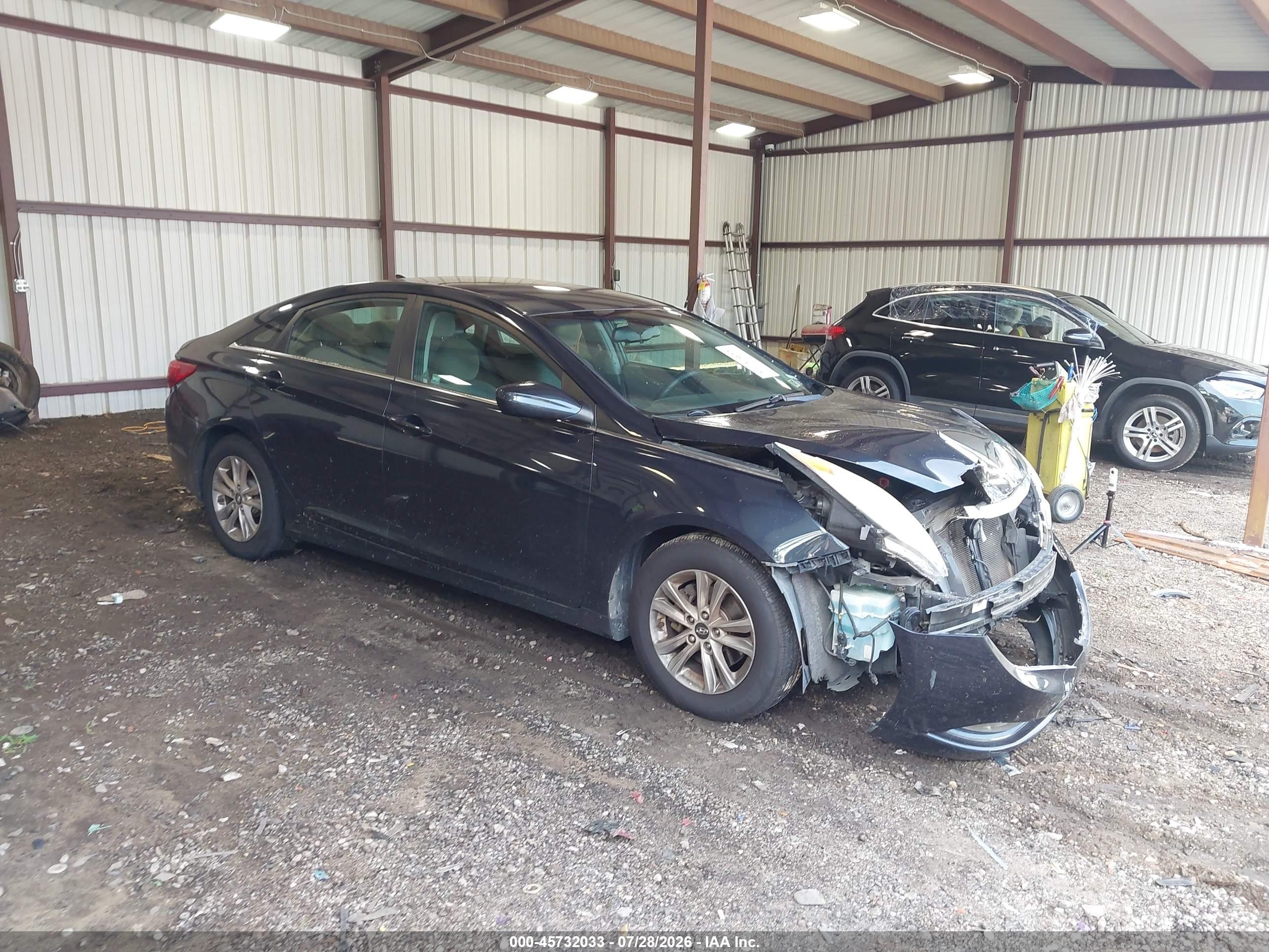 2013 Hyundai Sonata Gls Black vin: 5NPEB4AC1DH638122