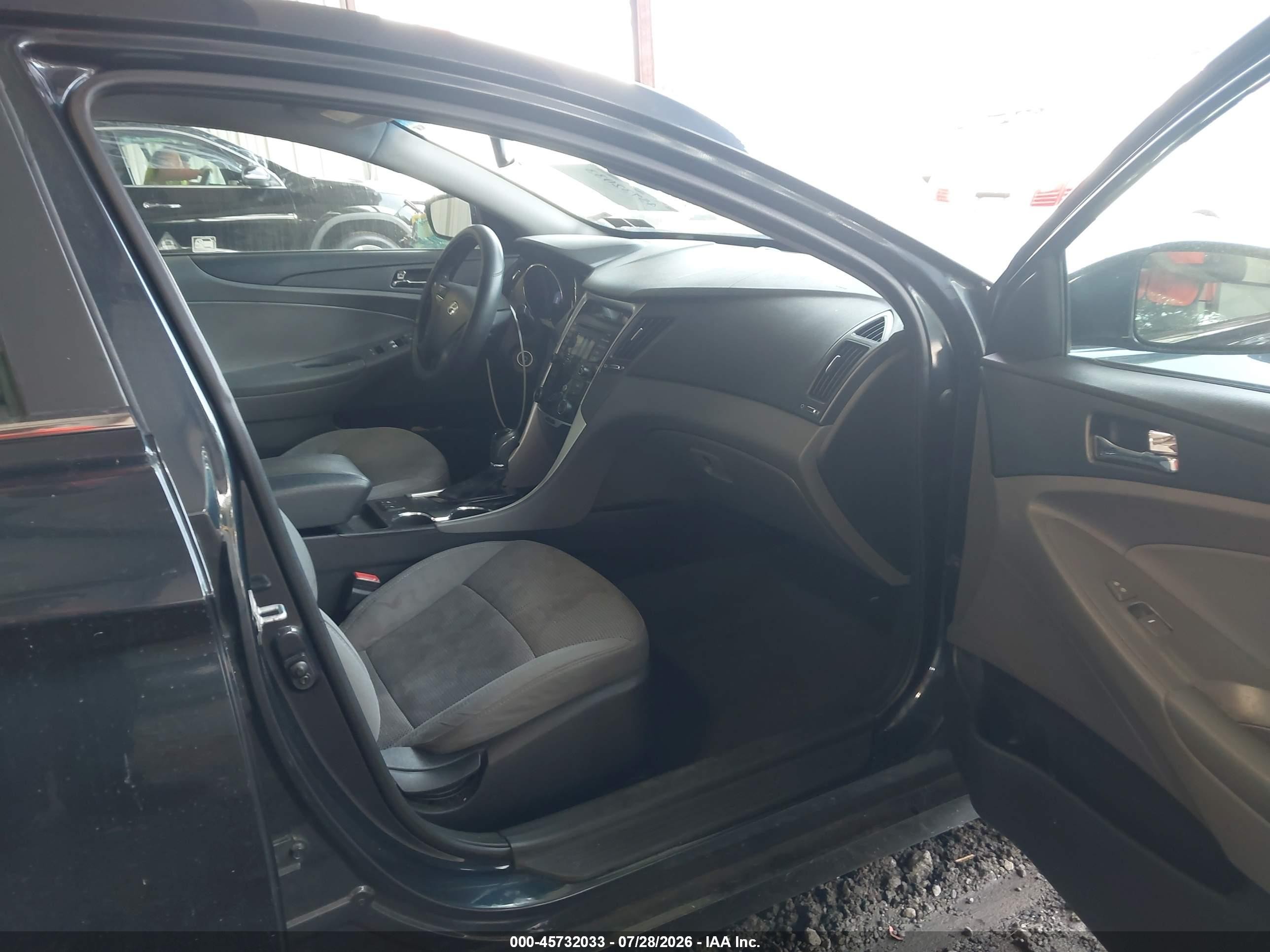 2013 Hyundai Sonata Gls Black vin: 5NPEB4AC1DH638122