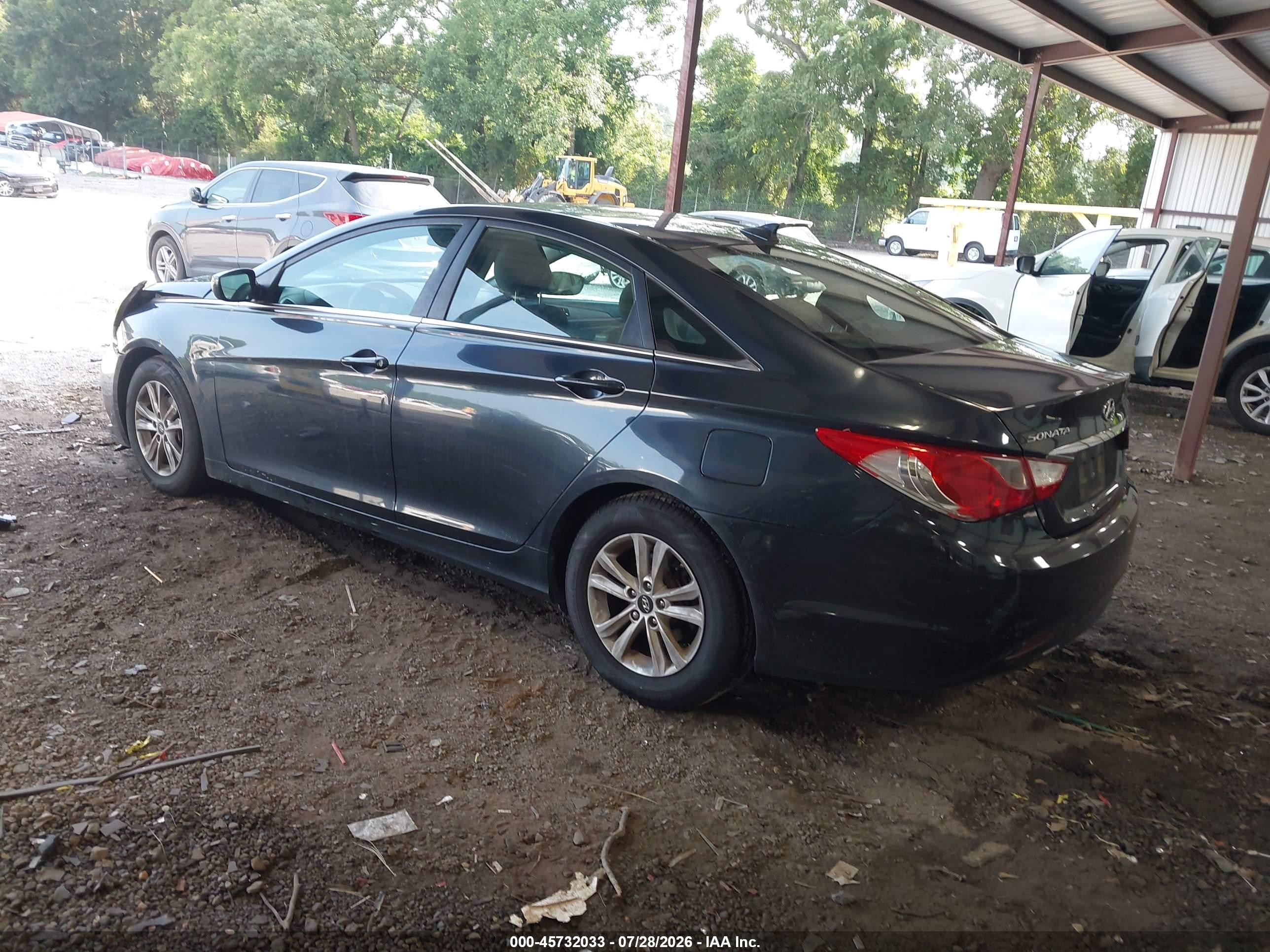 2013 Hyundai Sonata Gls Black vin: 5NPEB4AC1DH638122