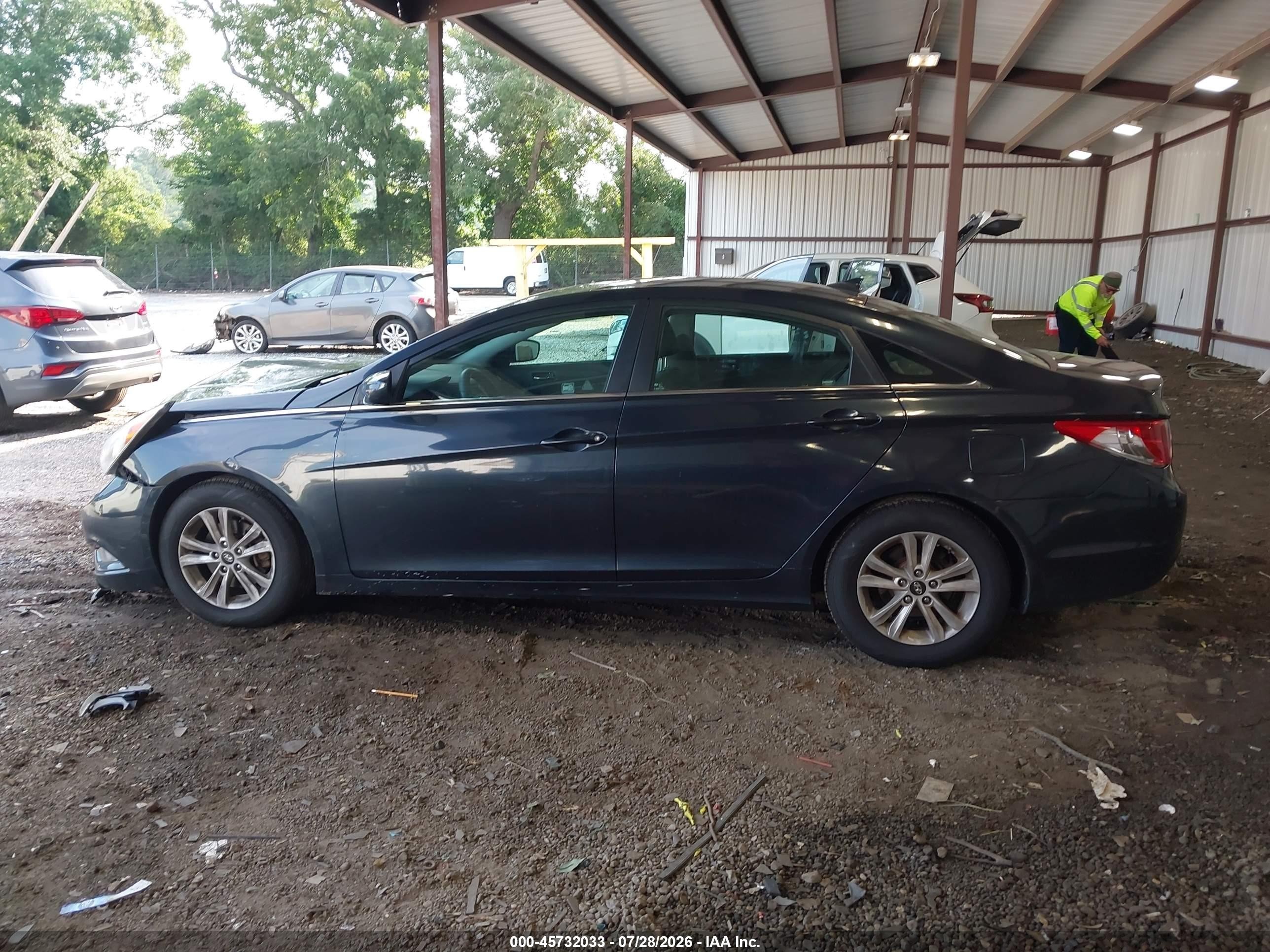 2013 Hyundai Sonata Gls Black vin: 5NPEB4AC1DH638122