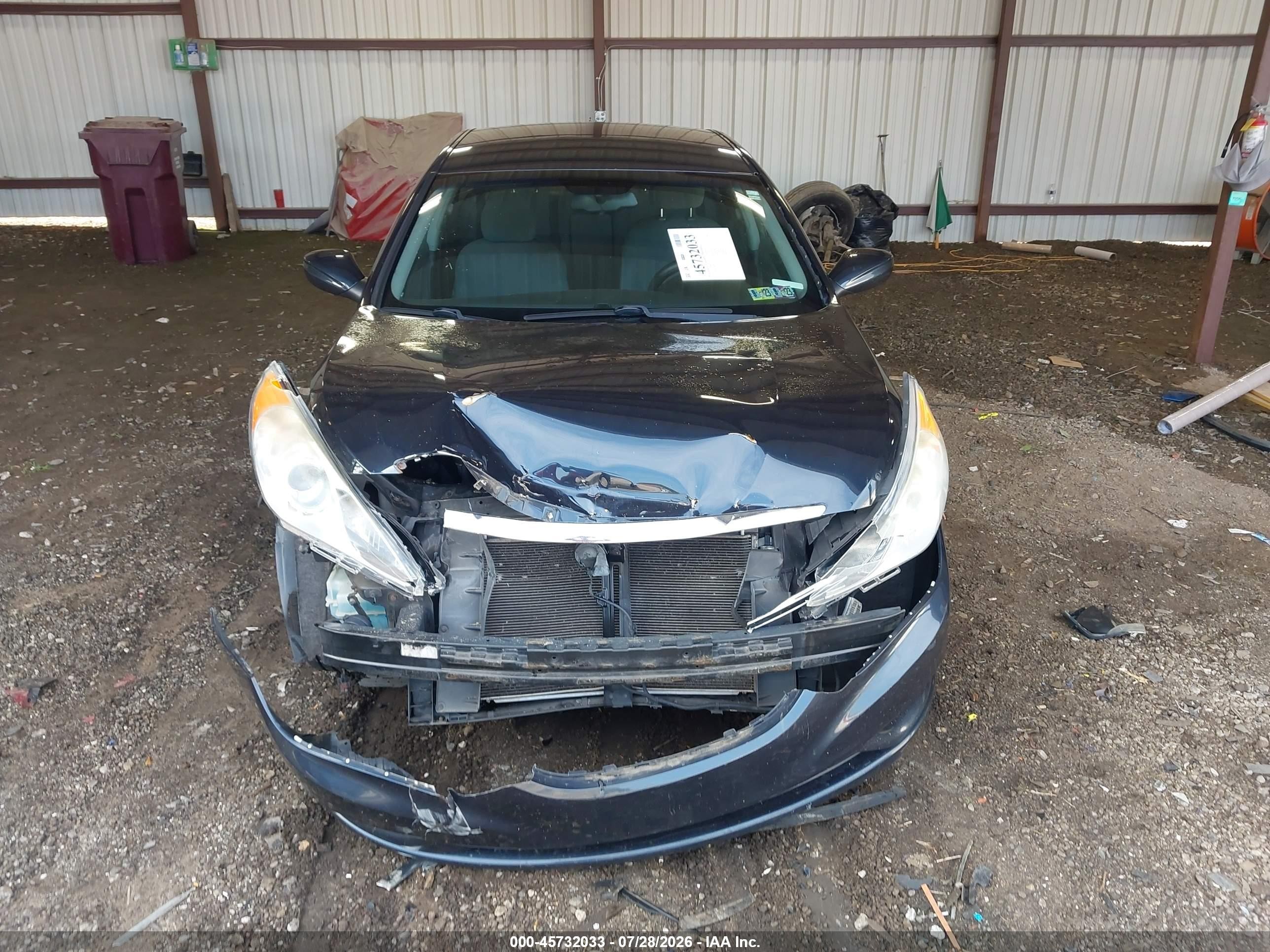 2013 Hyundai Sonata Gls Black vin: 5NPEB4AC1DH638122