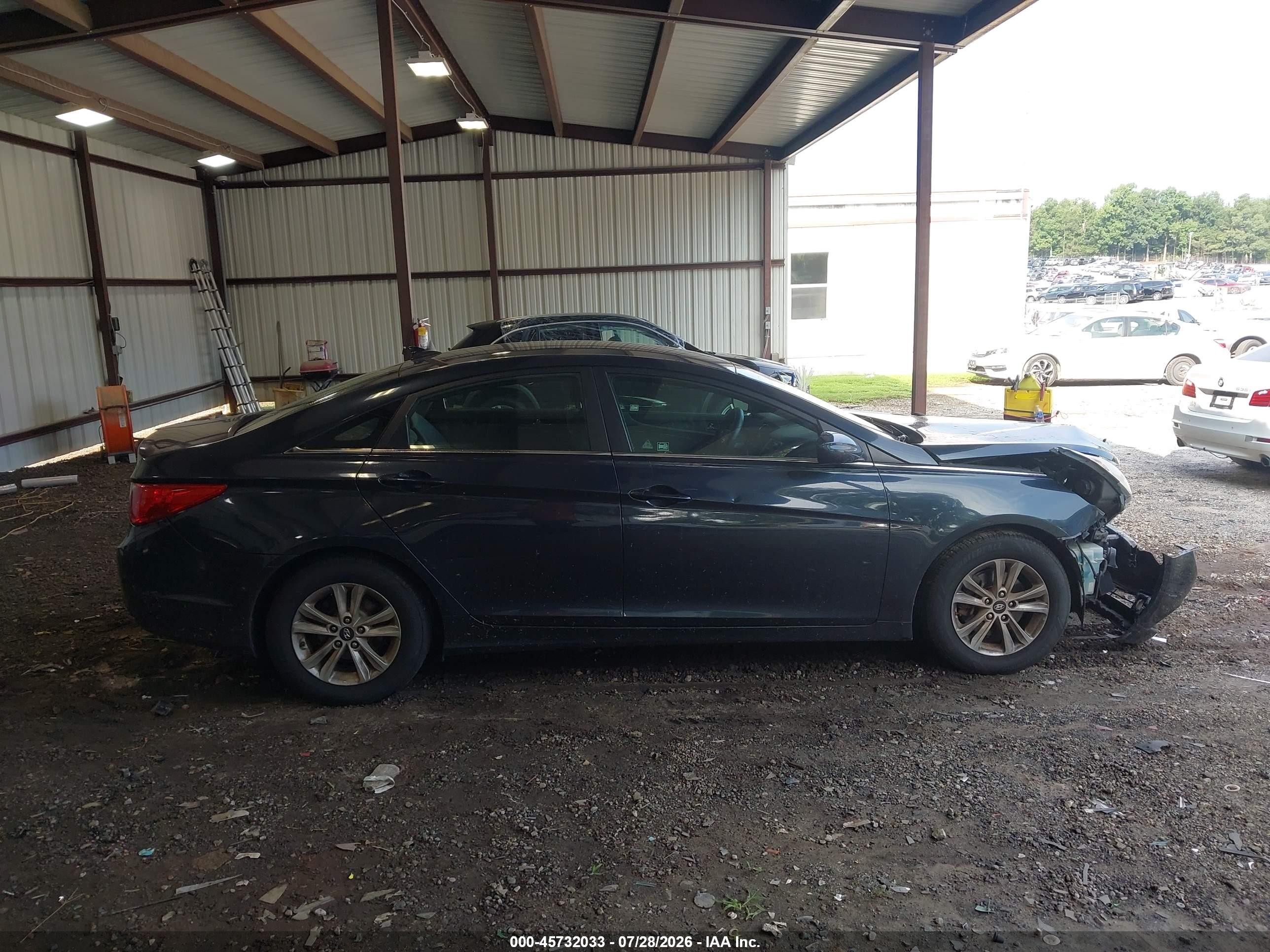 2013 Hyundai Sonata Gls Black vin: 5NPEB4AC1DH638122