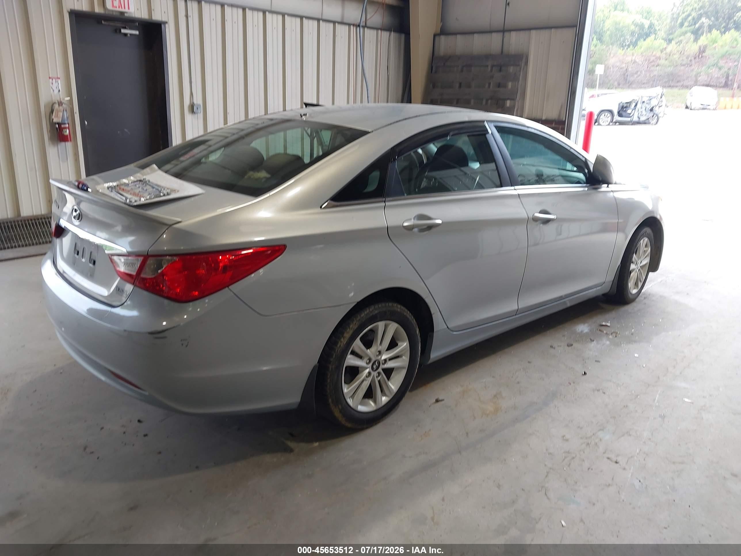 2013 Hyundai Sonata Gls Blue vin: 5NPEB4AC1DH638718