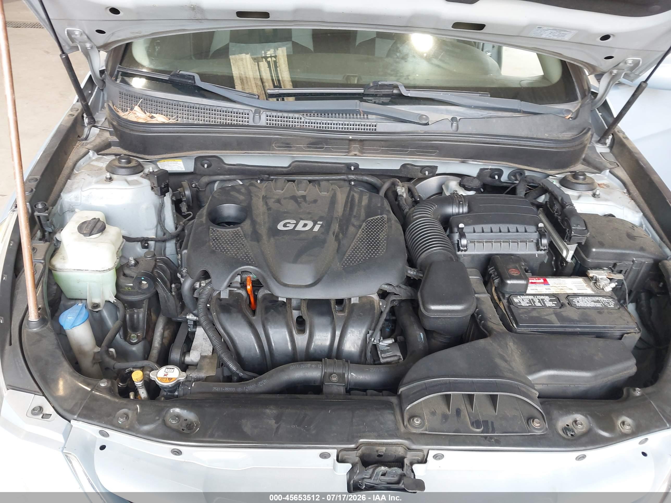 2013 Hyundai Sonata Gls Blue vin: 5NPEB4AC1DH638718