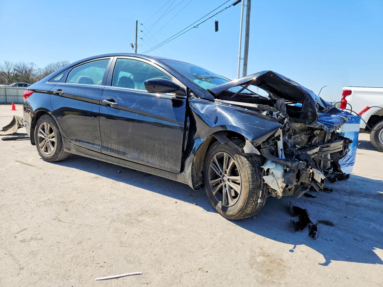2013 Hyundai Sonata Black vin: 5NPEB4AC1DH638928