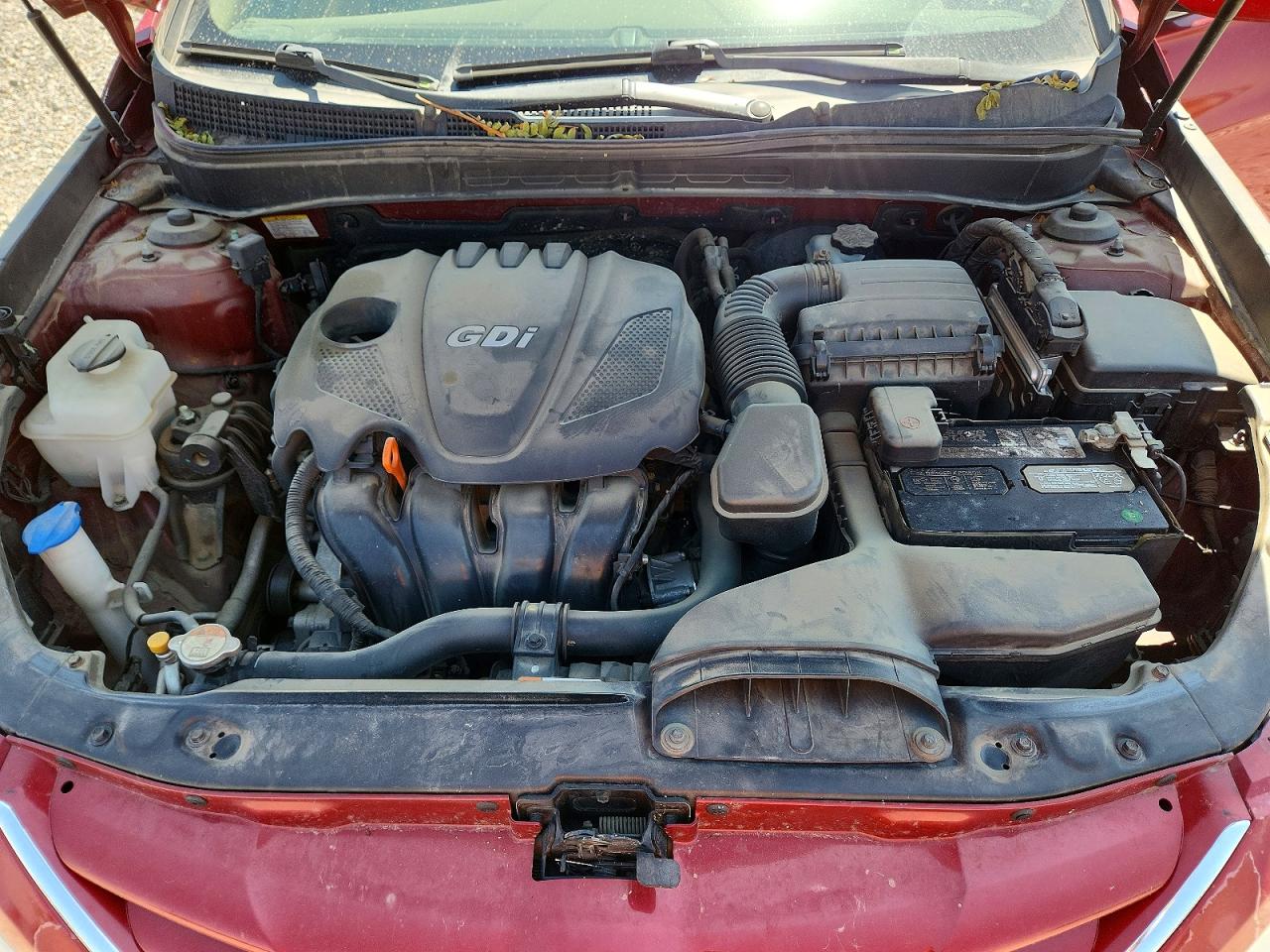 2013 Hyundai Sonata Gls Maroon vin: 5NPEB4AC1DH647399