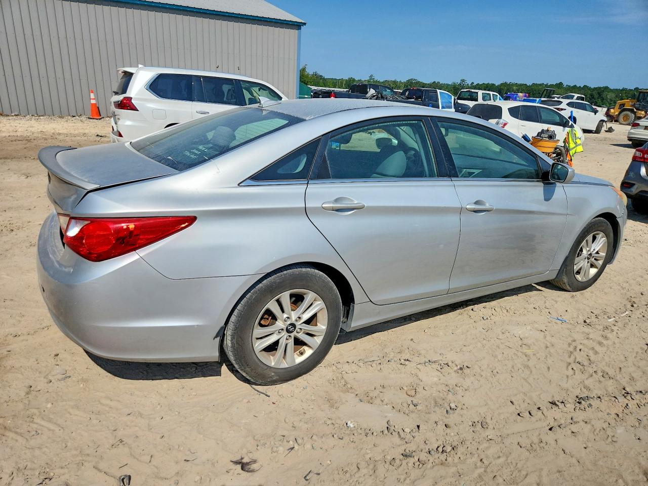 2013 Hyundai Sonata Gls Gray vin: 5NPEB4AC1DH648276
