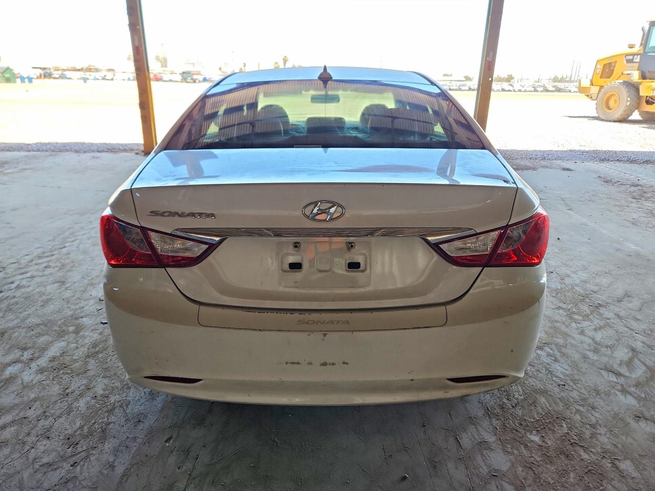 2013 Hyundai Sonata Gls White vin: 5NPEB4AC1DH657110