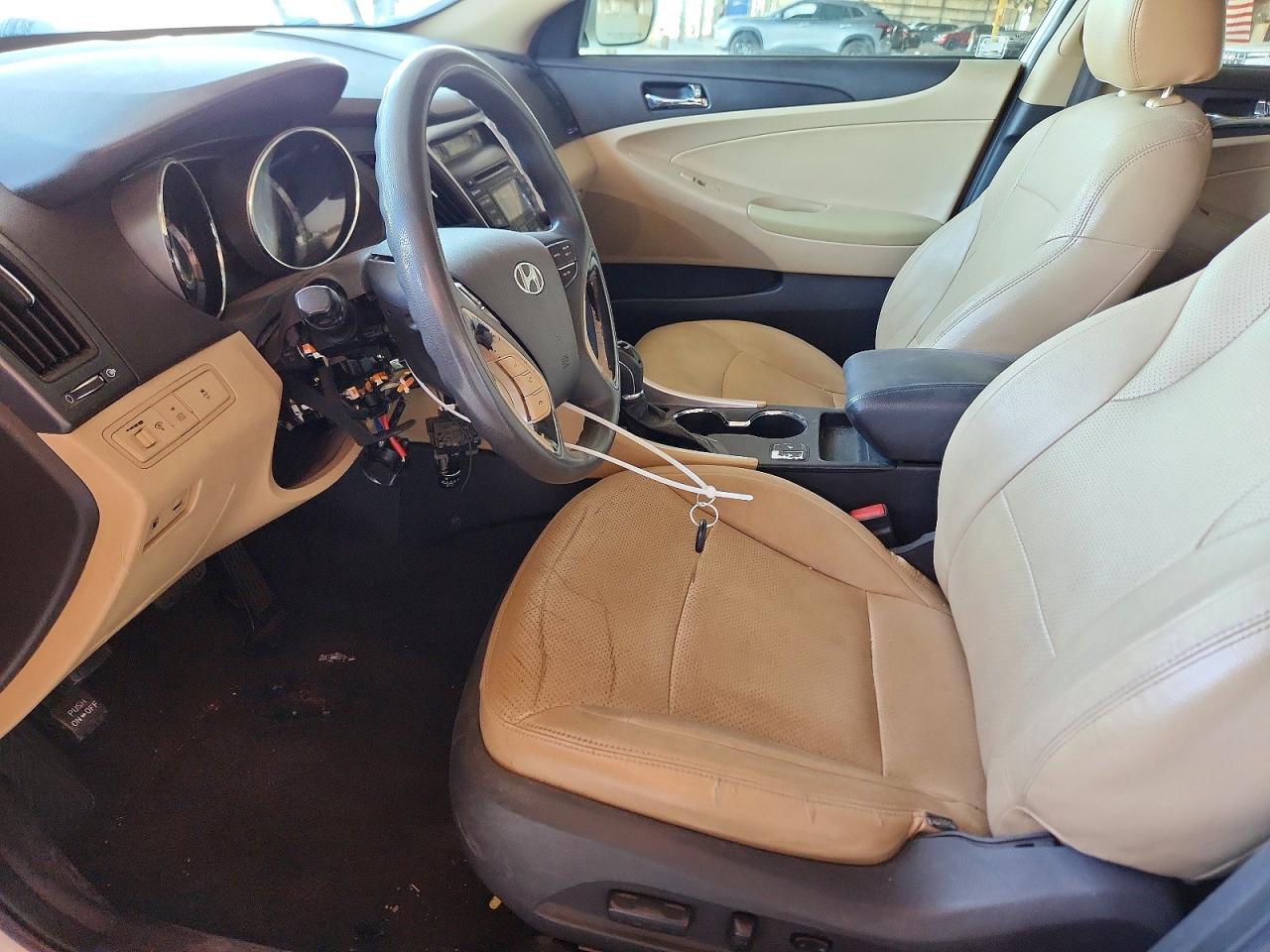 2013 Hyundai Sonata Gls White vin: 5NPEB4AC1DH657110
