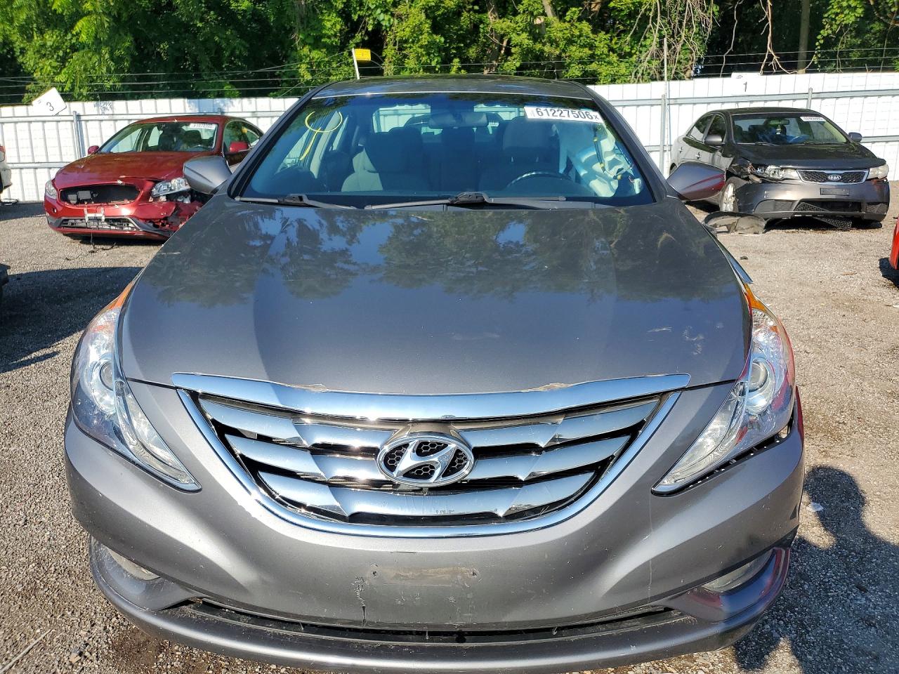 2013 Hyundai Sonata Gls Gray vin: 5NPEB4AC1DH662470