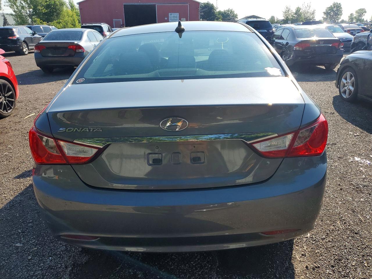 2013 Hyundai Sonata Gls Gray vin: 5NPEB4AC1DH662470