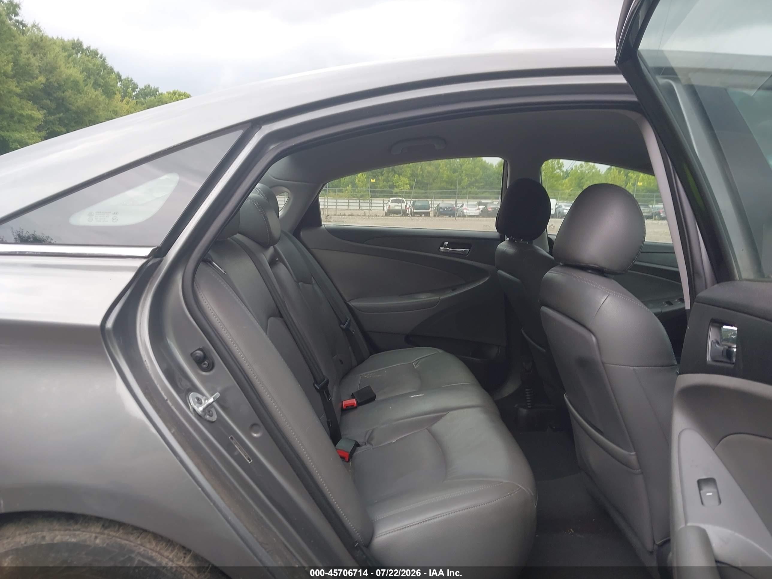 2013 Hyundai Sonata Gls Gray vin: 5NPEB4AC1DH664185