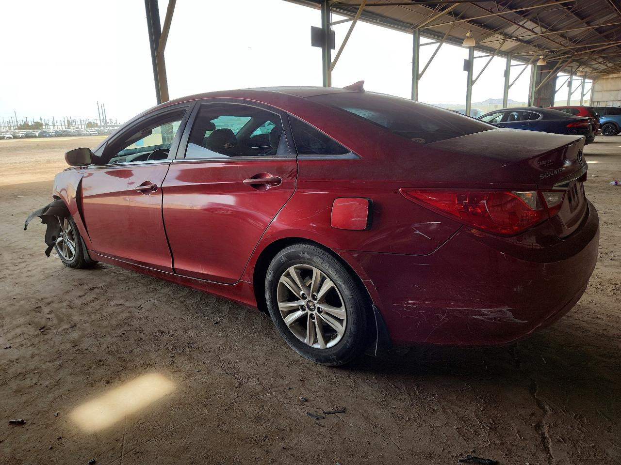2013 Hyundai Sonata Gls Maroon vin: 5NPEB4AC1DH673761