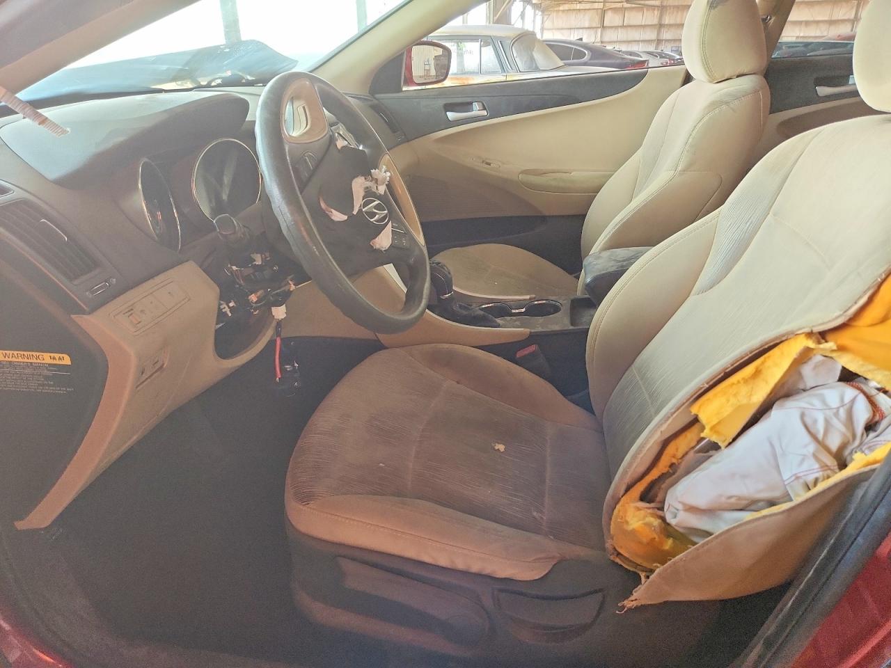 2013 Hyundai Sonata Gls Maroon vin: 5NPEB4AC1DH673761