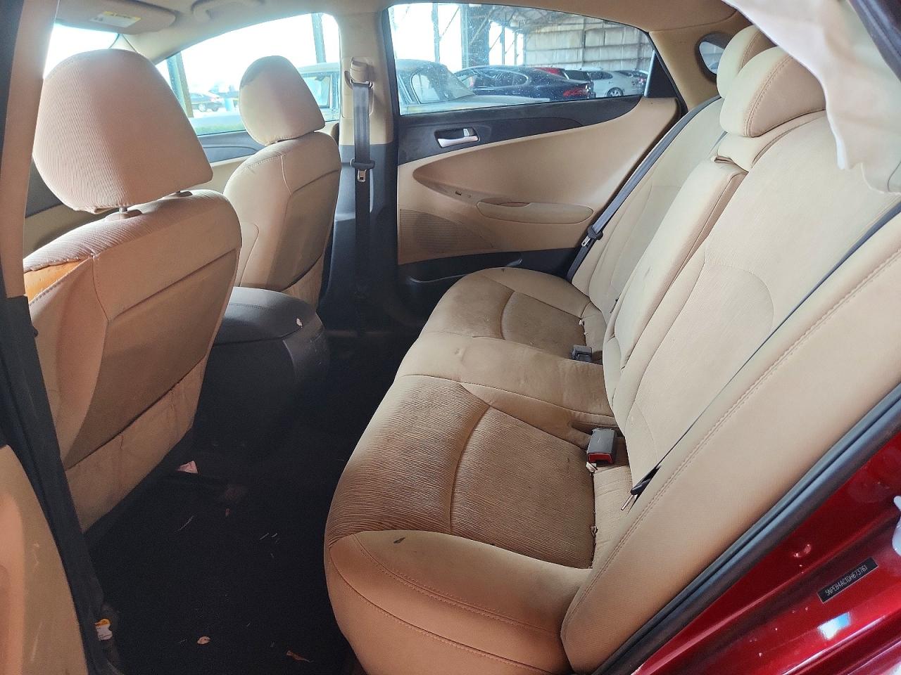 2013 Hyundai Sonata Gls Maroon vin: 5NPEB4AC1DH673761