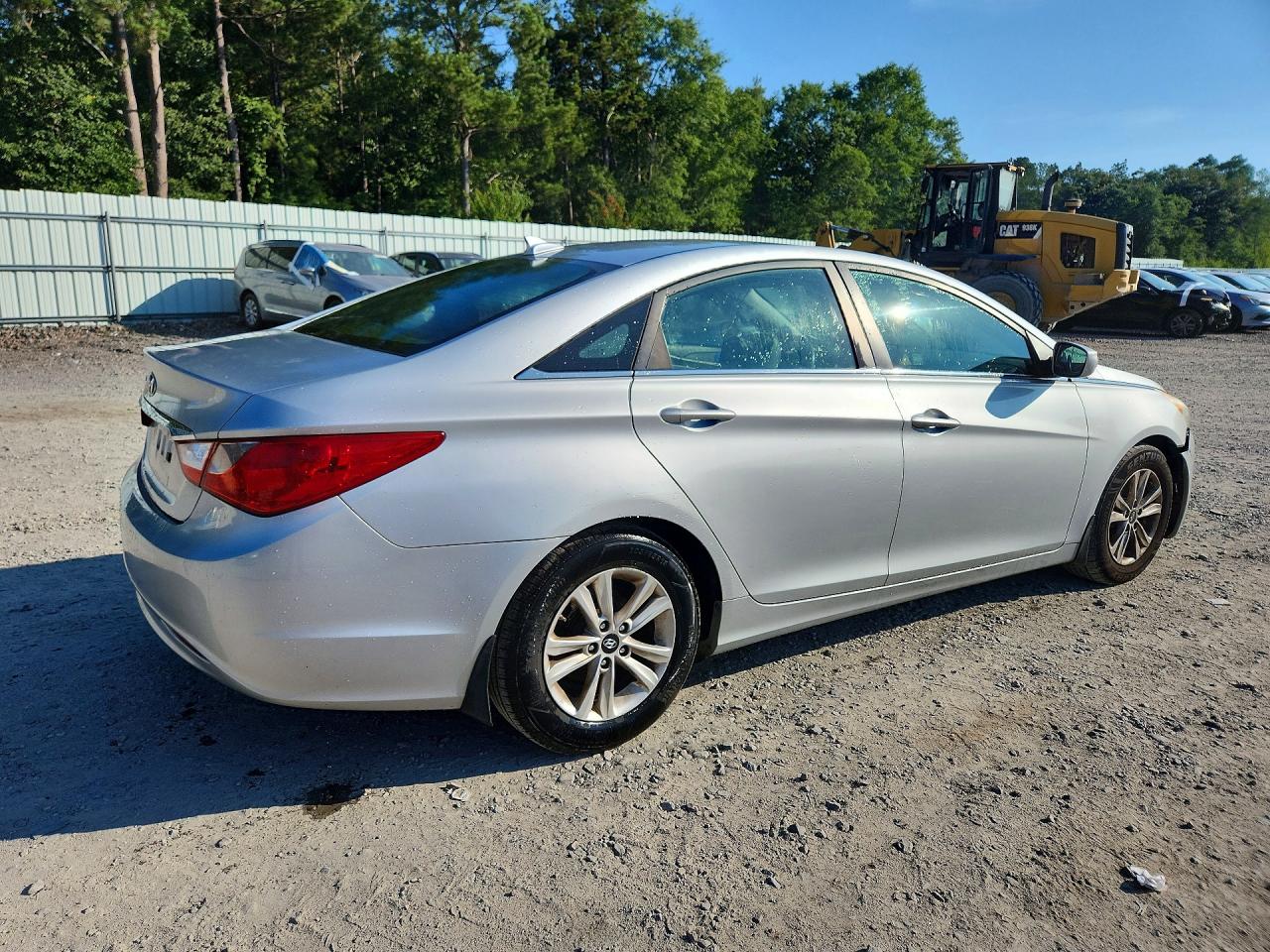 2013 Hyundai Sonata Gls Silver vin: 5NPEB4AC1DH680788