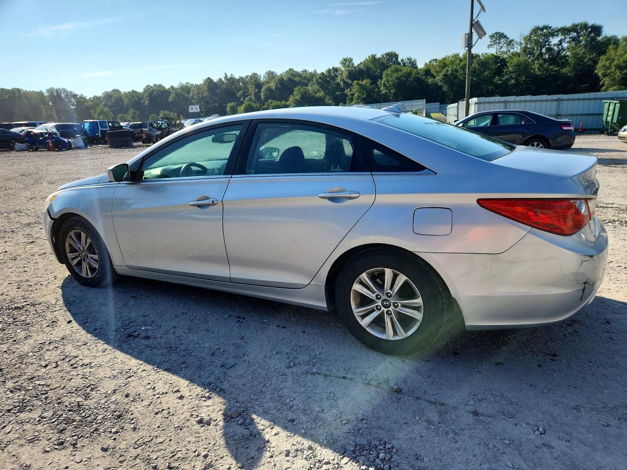2013 Hyundai Sonata Gls Silver vin: 5NPEB4AC1DH680788