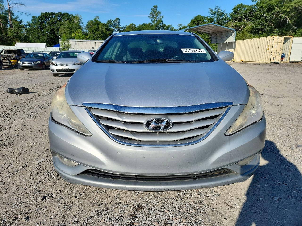 2013 Hyundai Sonata Gls Silver vin: 5NPEB4AC1DH680788