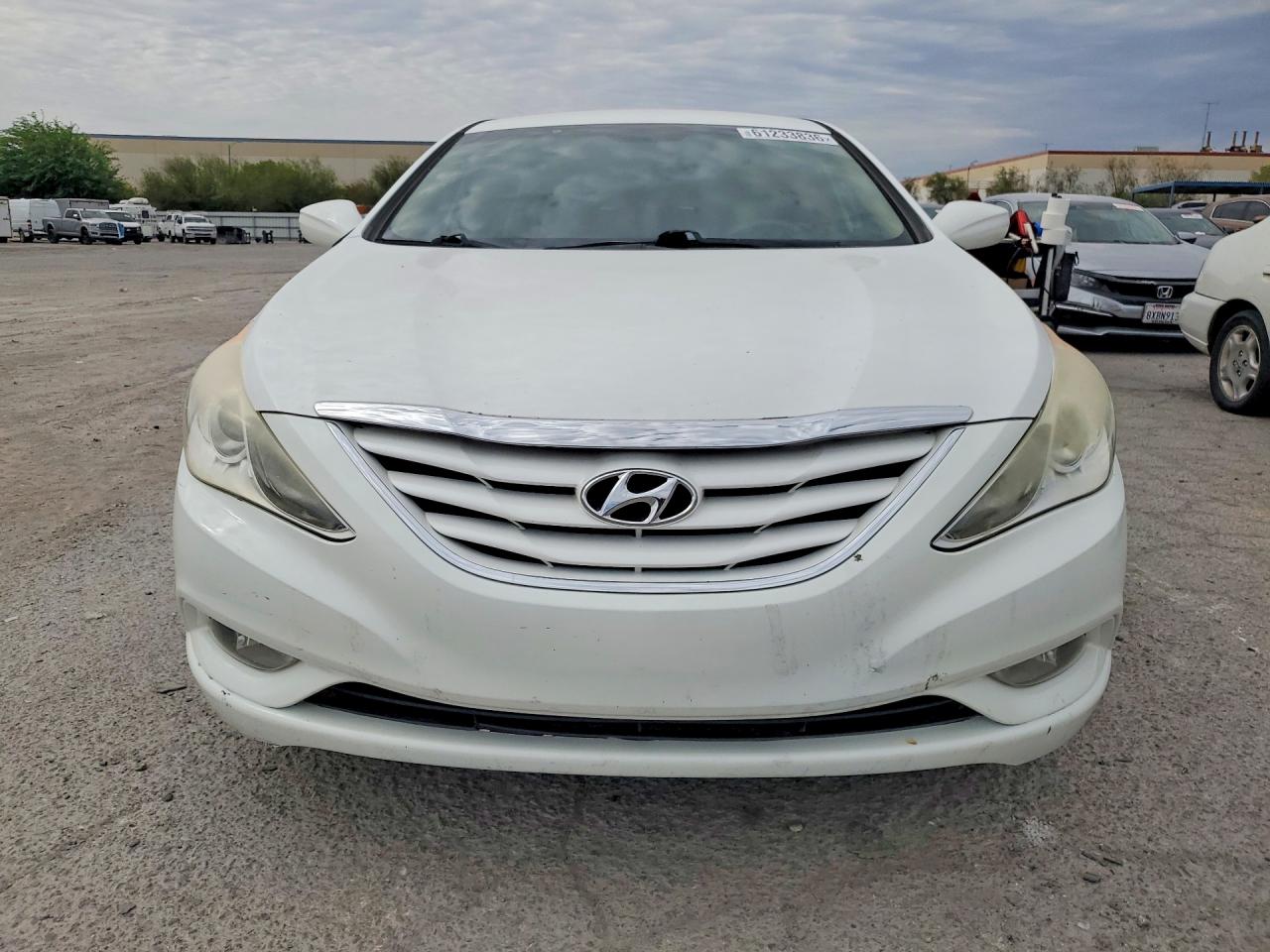 2013 Hyundai Sonata Gls White vin: 5NPEB4AC1DH694142
