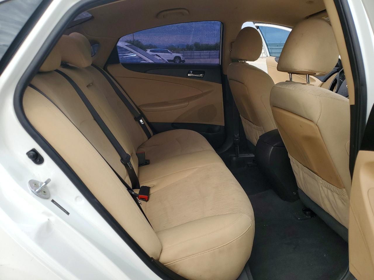 2013 Hyundai Sonata Gls White vin: 5NPEB4AC1DH694142