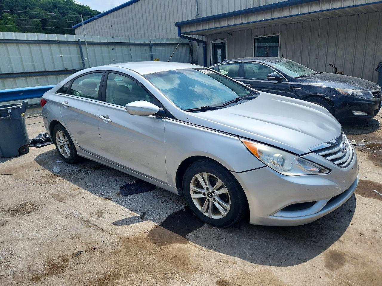 2013 Hyundai Sonata Gls Silver vin: 5NPEB4AC1DH694237