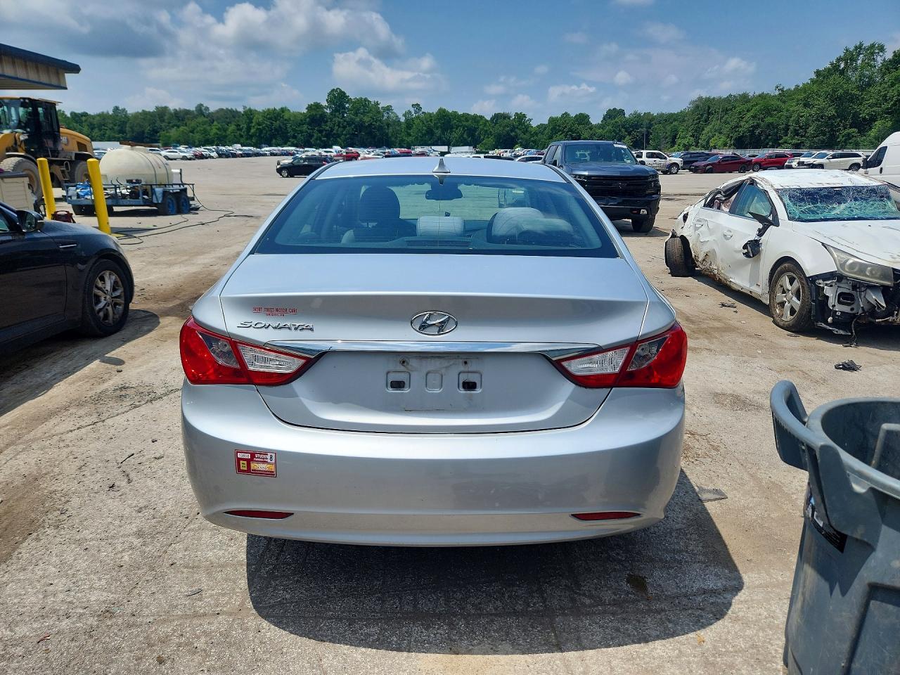 2013 Hyundai Sonata Gls Silver vin: 5NPEB4AC1DH694237