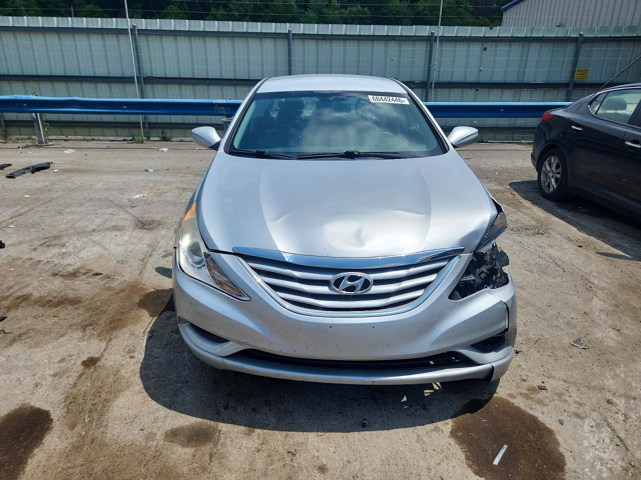 2013 Hyundai Sonata Gls Silver vin: 5NPEB4AC1DH694237
