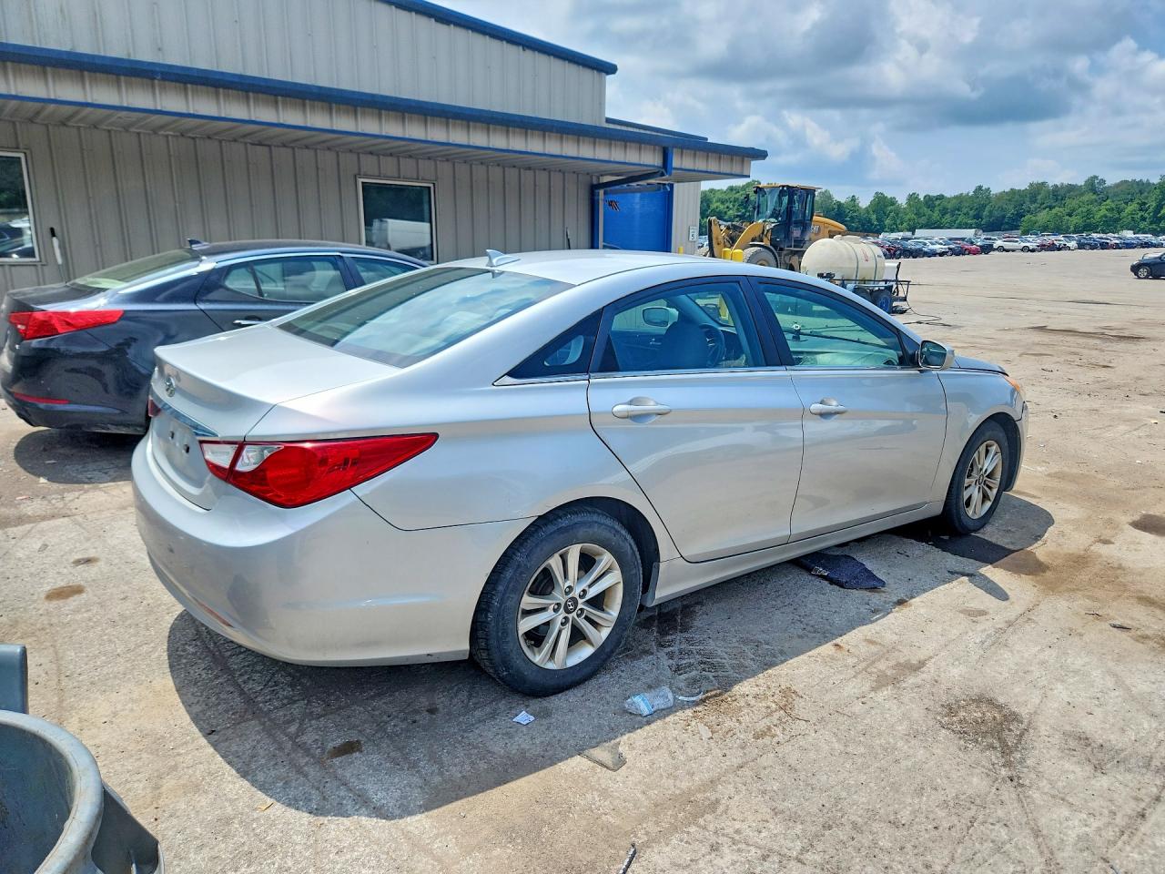 2013 Hyundai Sonata Gls Silver vin: 5NPEB4AC1DH694237
