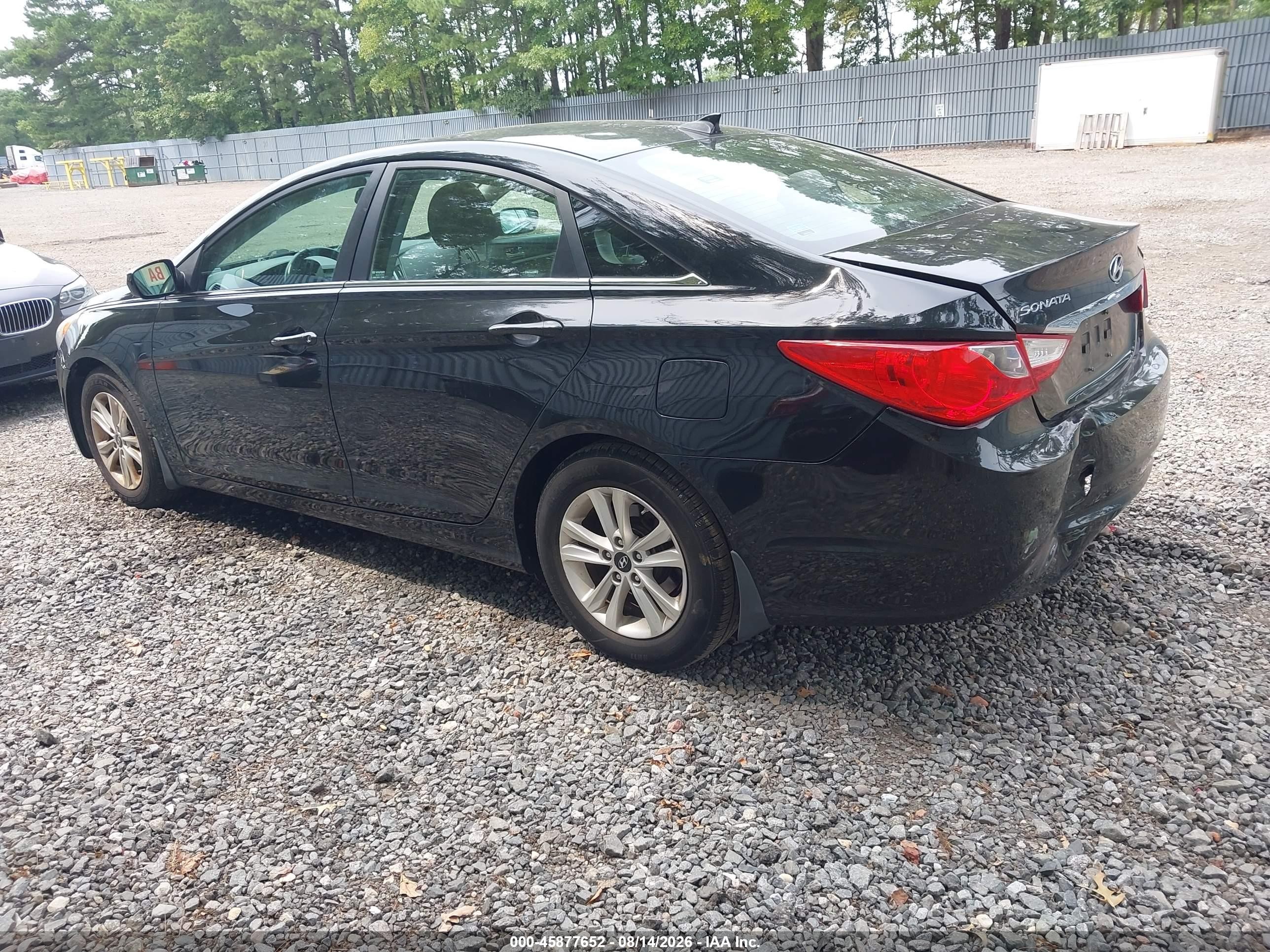 2013 Hyundai Sonata Gls Black vin: 5NPEB4AC1DH702790