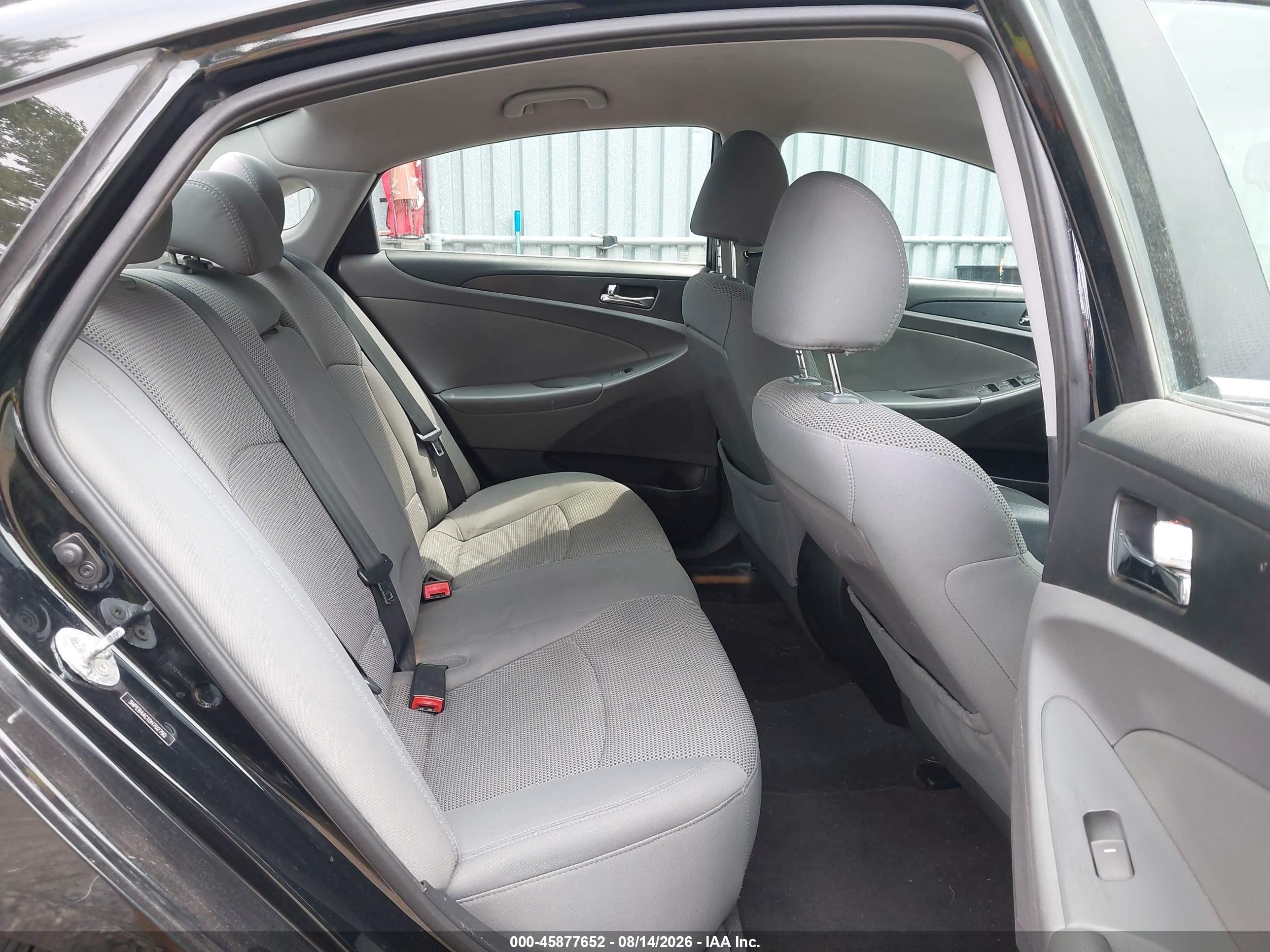 2013 Hyundai Sonata Gls Black vin: 5NPEB4AC1DH702790