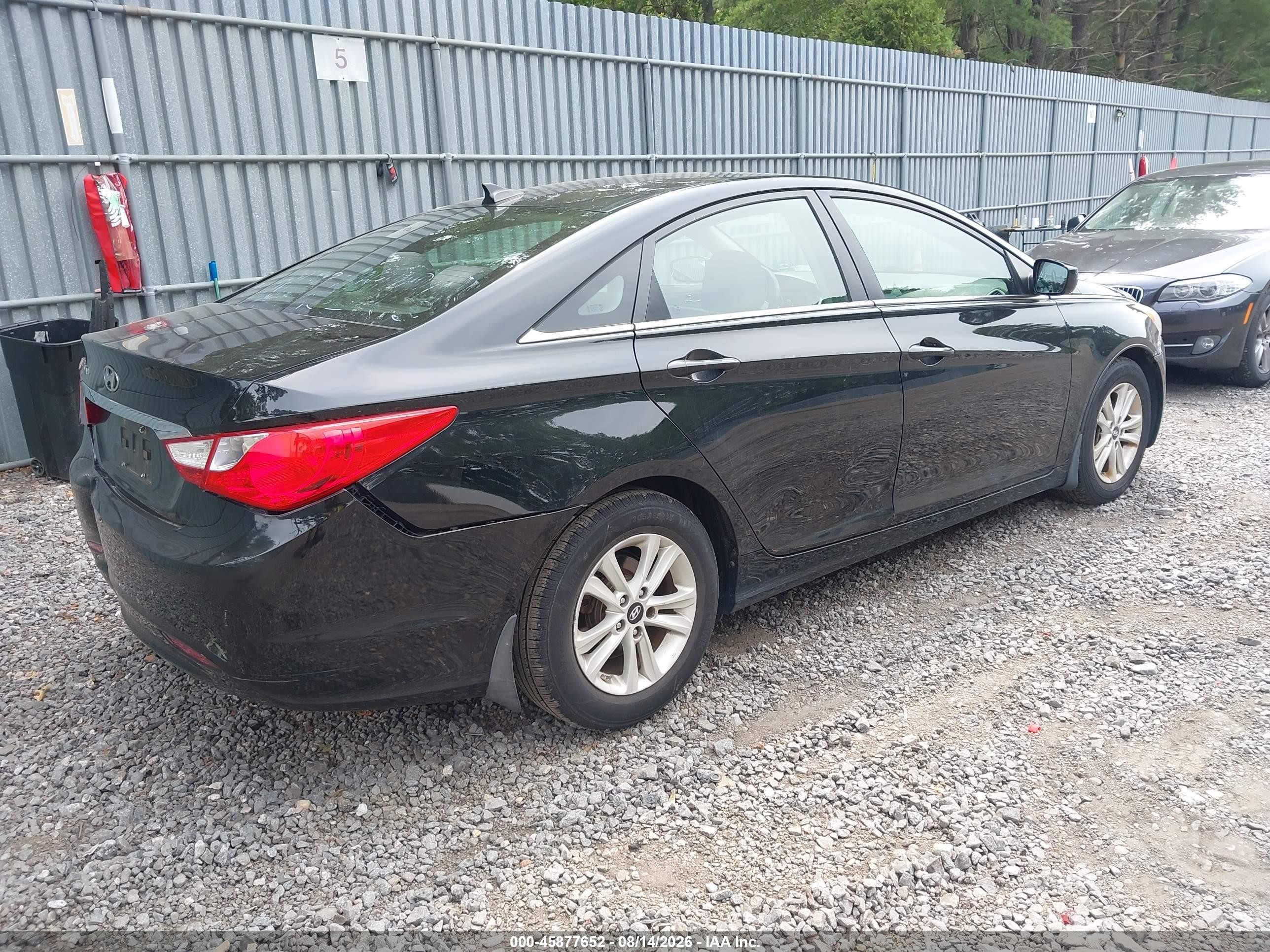 2013 Hyundai Sonata Gls Black vin: 5NPEB4AC1DH702790