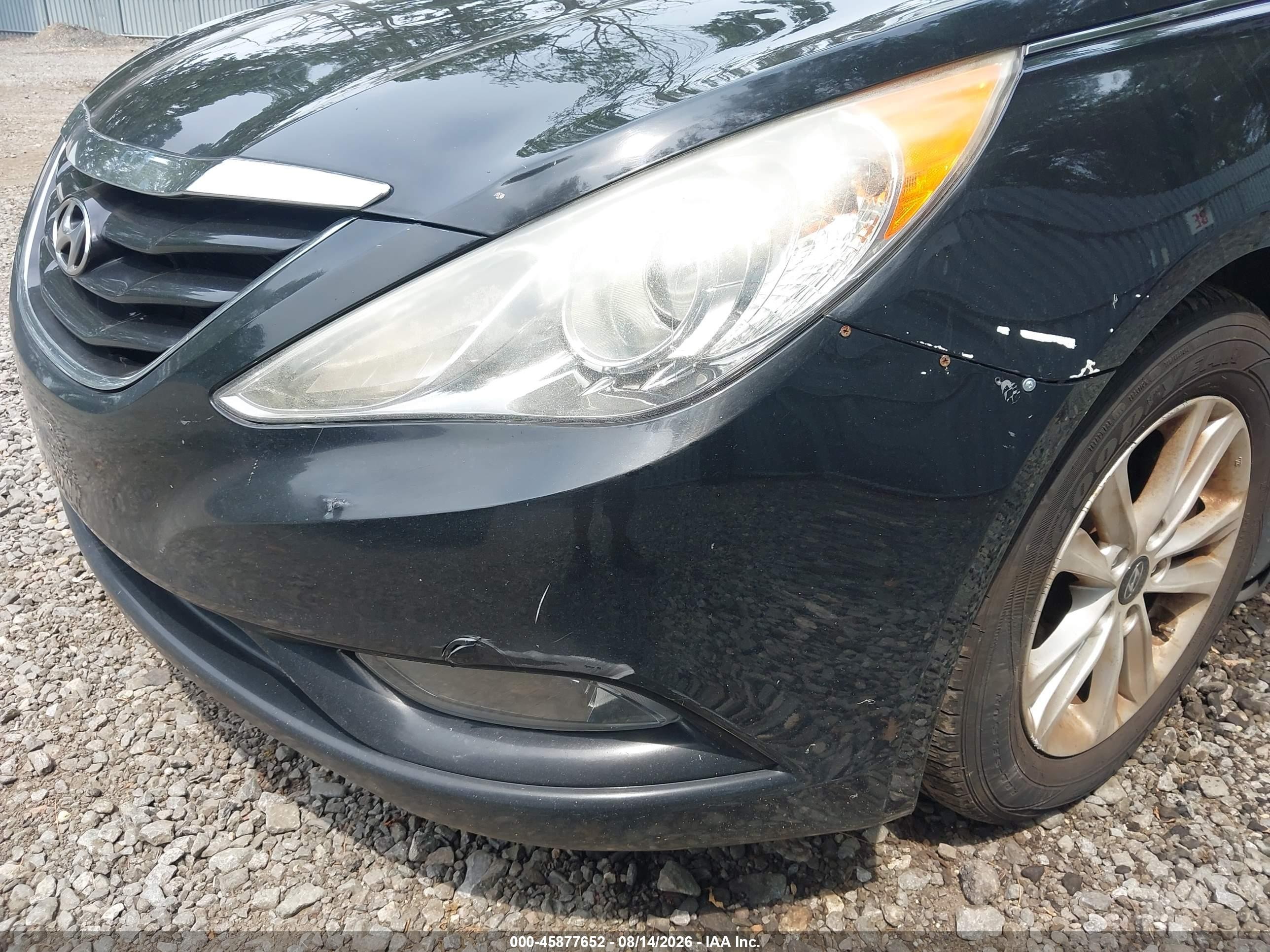 2013 Hyundai Sonata Gls Black vin: 5NPEB4AC1DH702790