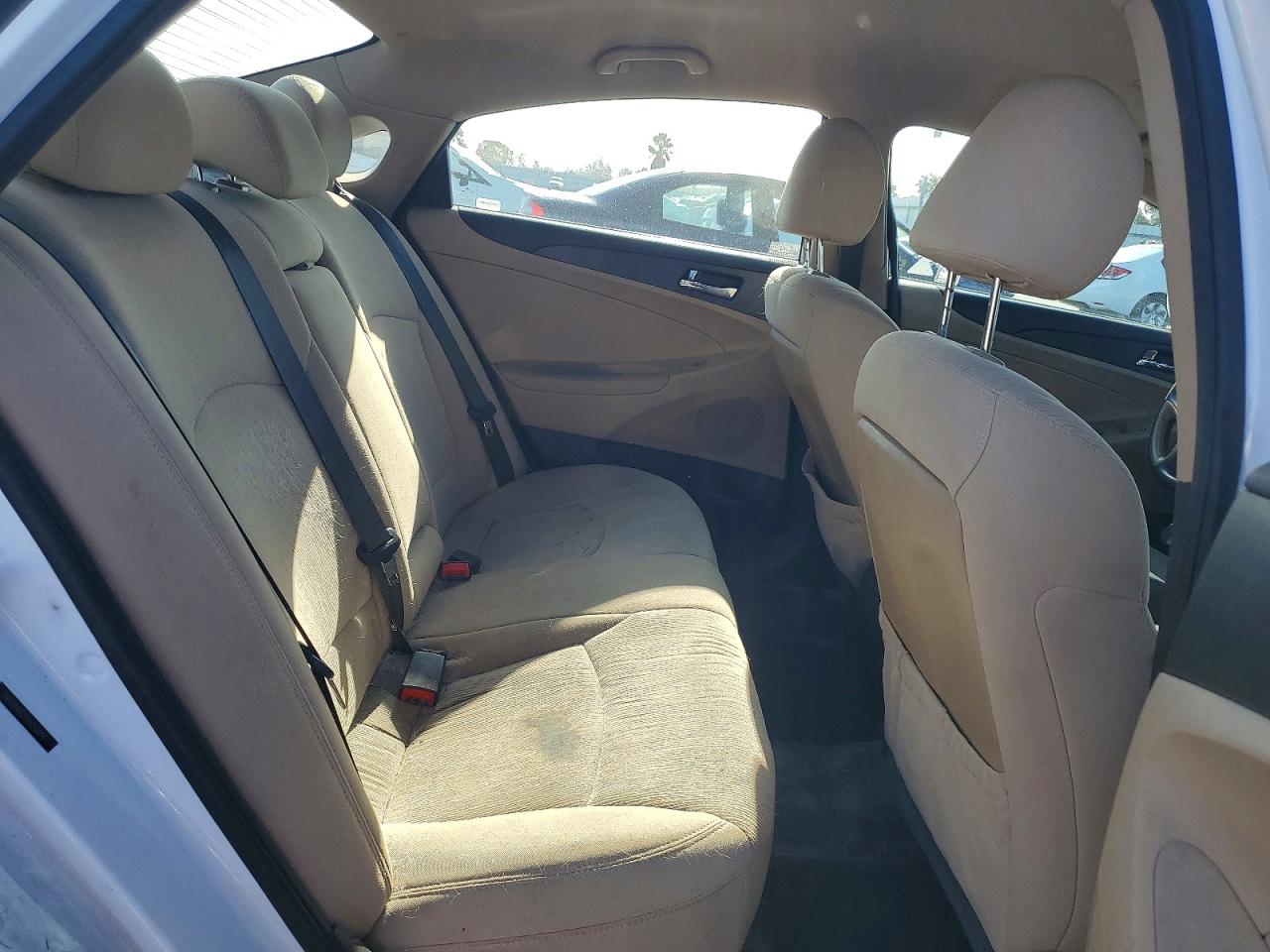 2013 Hyundai Sonata Gls White vin: 5NPEB4AC1DH710016
