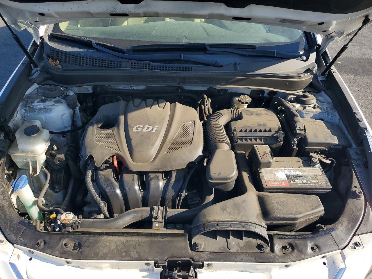 2013 Hyundai Sonata Gls White vin: 5NPEB4AC1DH710016