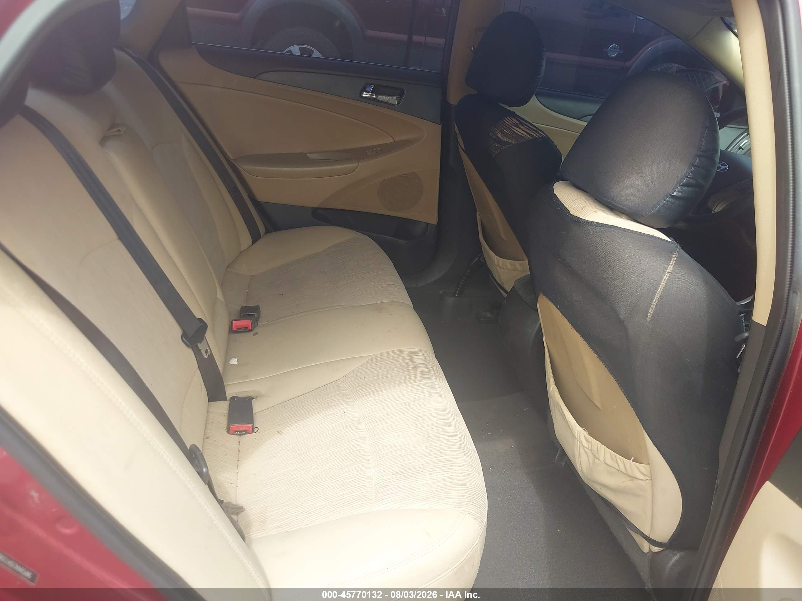 2013 Hyundai Sonata Gls Red vin: 5NPEB4AC1DH720884