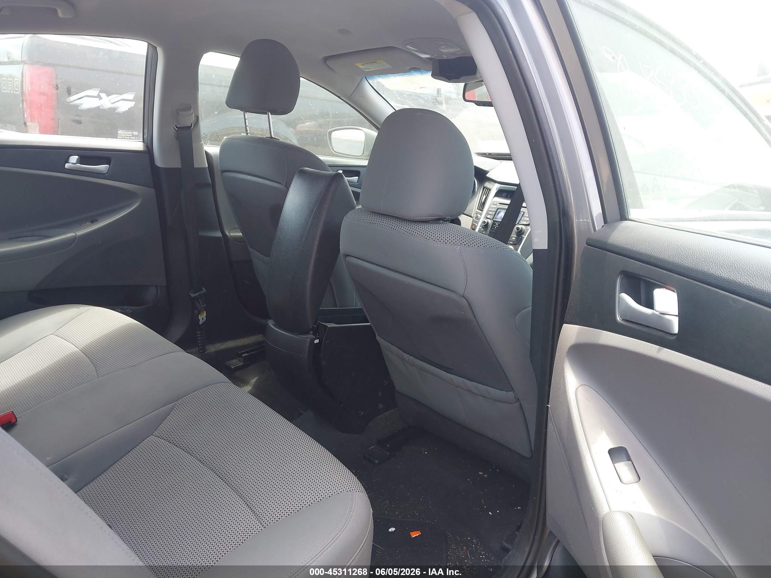 2013 Hyundai Sonata Gls Gray vin: 5NPEB4AC1DH725972