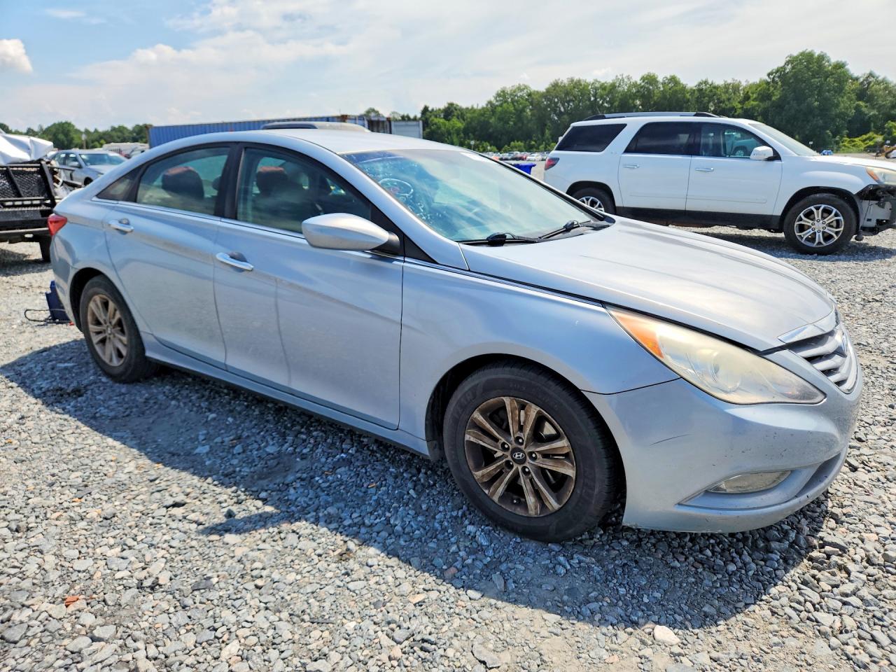 2013 Hyundai Sonata Blue vin: 5NPEB4AC1DH744117