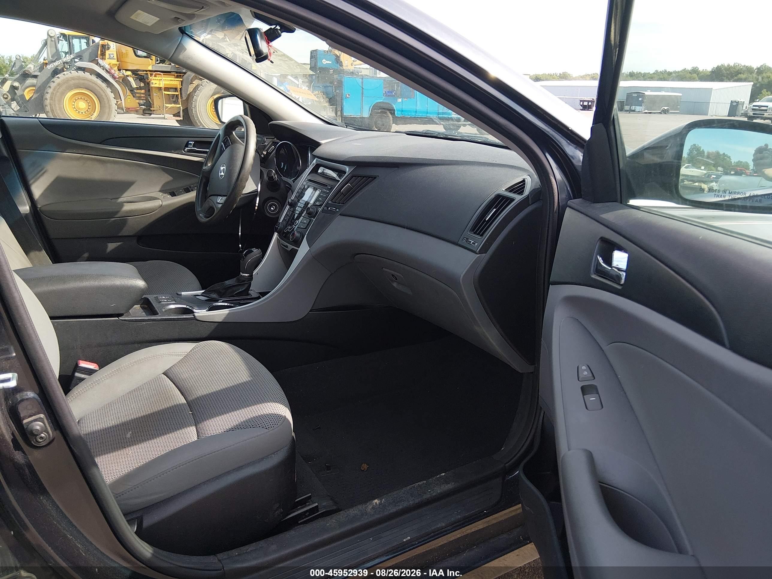 2013 Hyundai Sonata Gls Black vin: 5NPEB4AC1DH752086