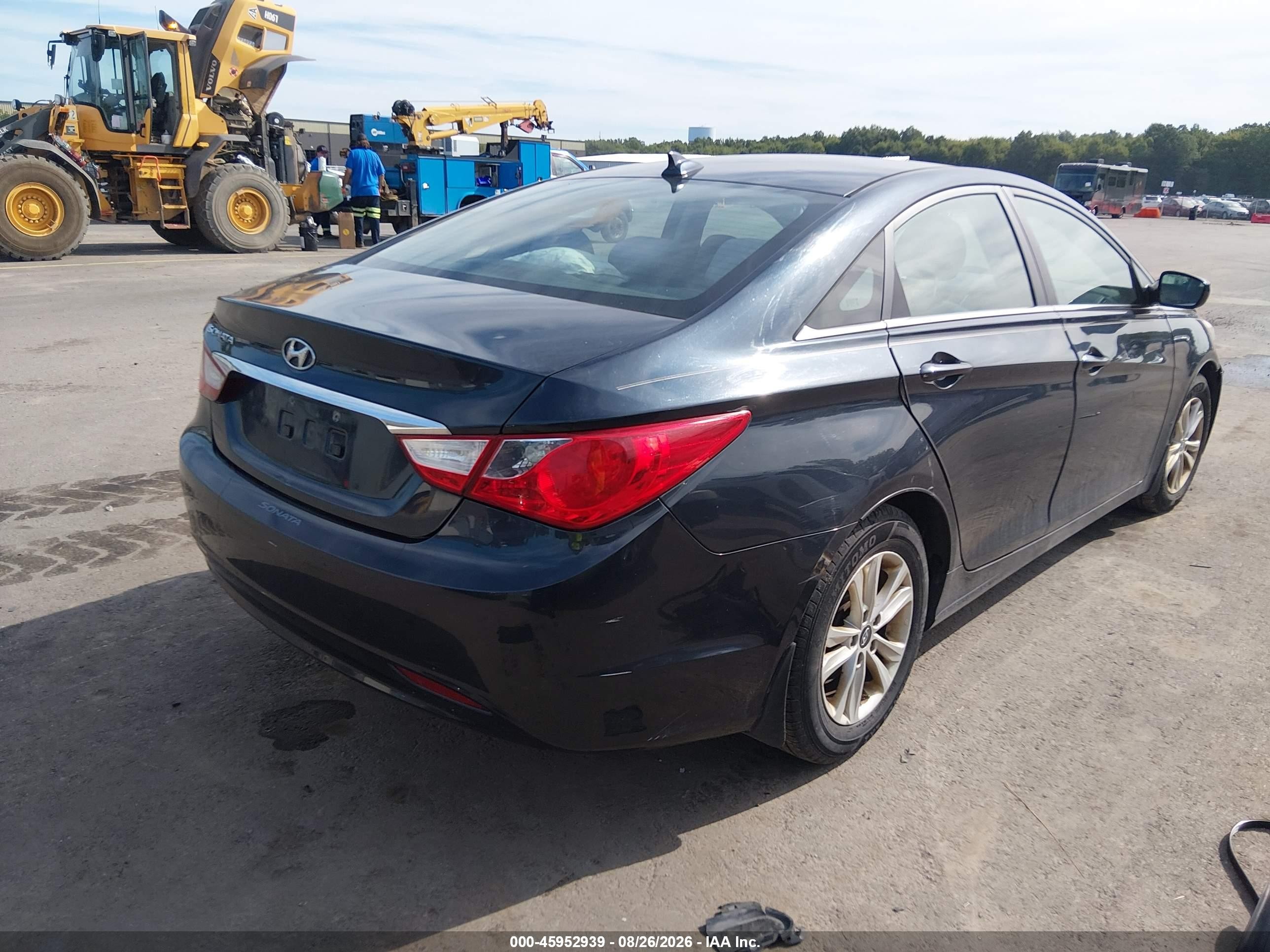 2013 Hyundai Sonata Gls Black vin: 5NPEB4AC1DH752086