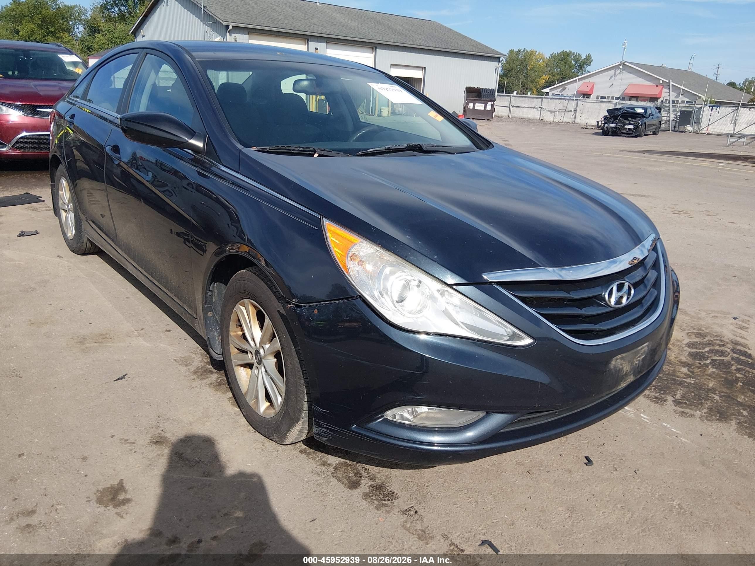 2013 Hyundai Sonata Gls Black vin: 5NPEB4AC1DH752086
