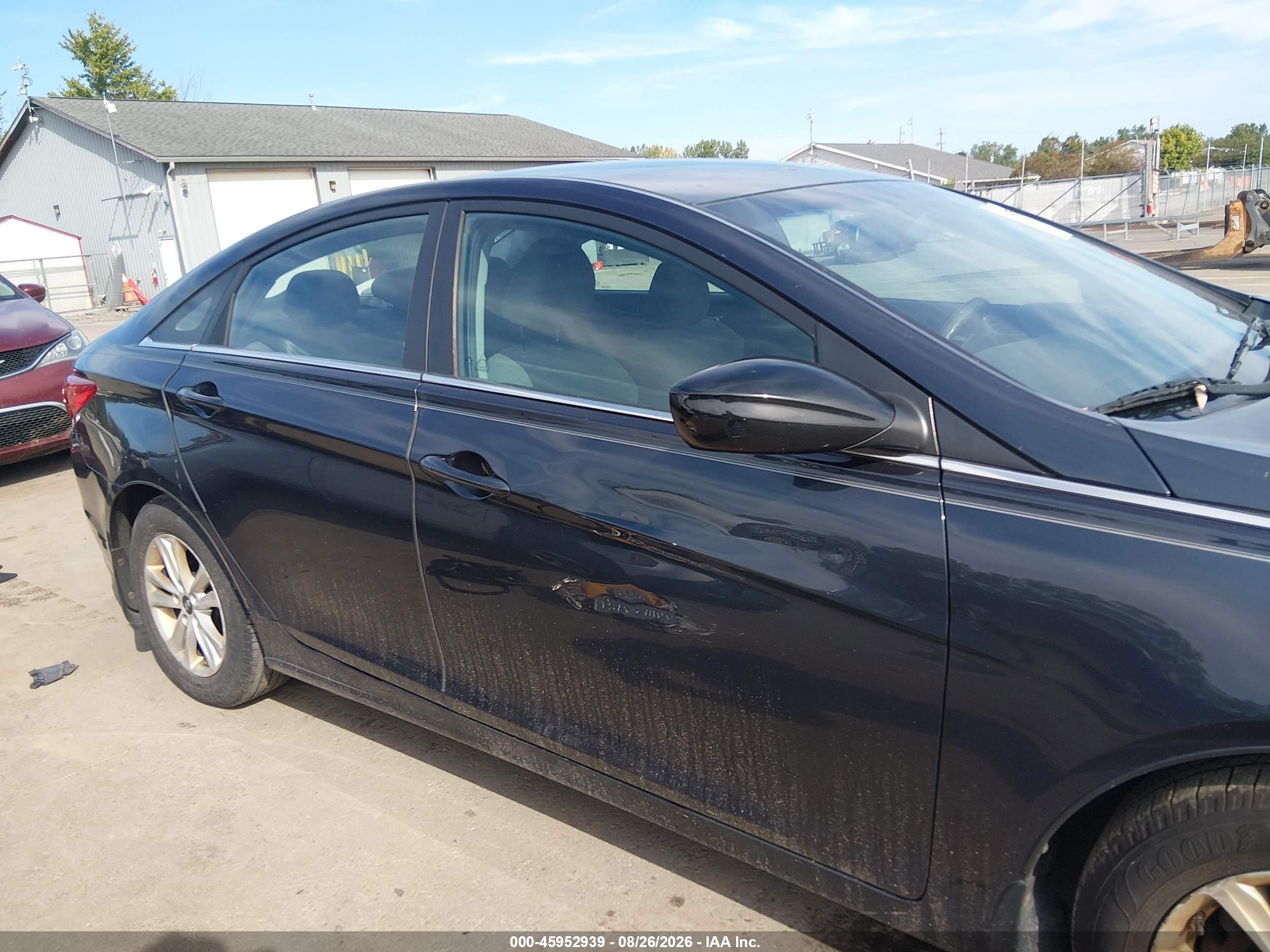 2013 Hyundai Sonata Gls Black vin: 5NPEB4AC1DH752086