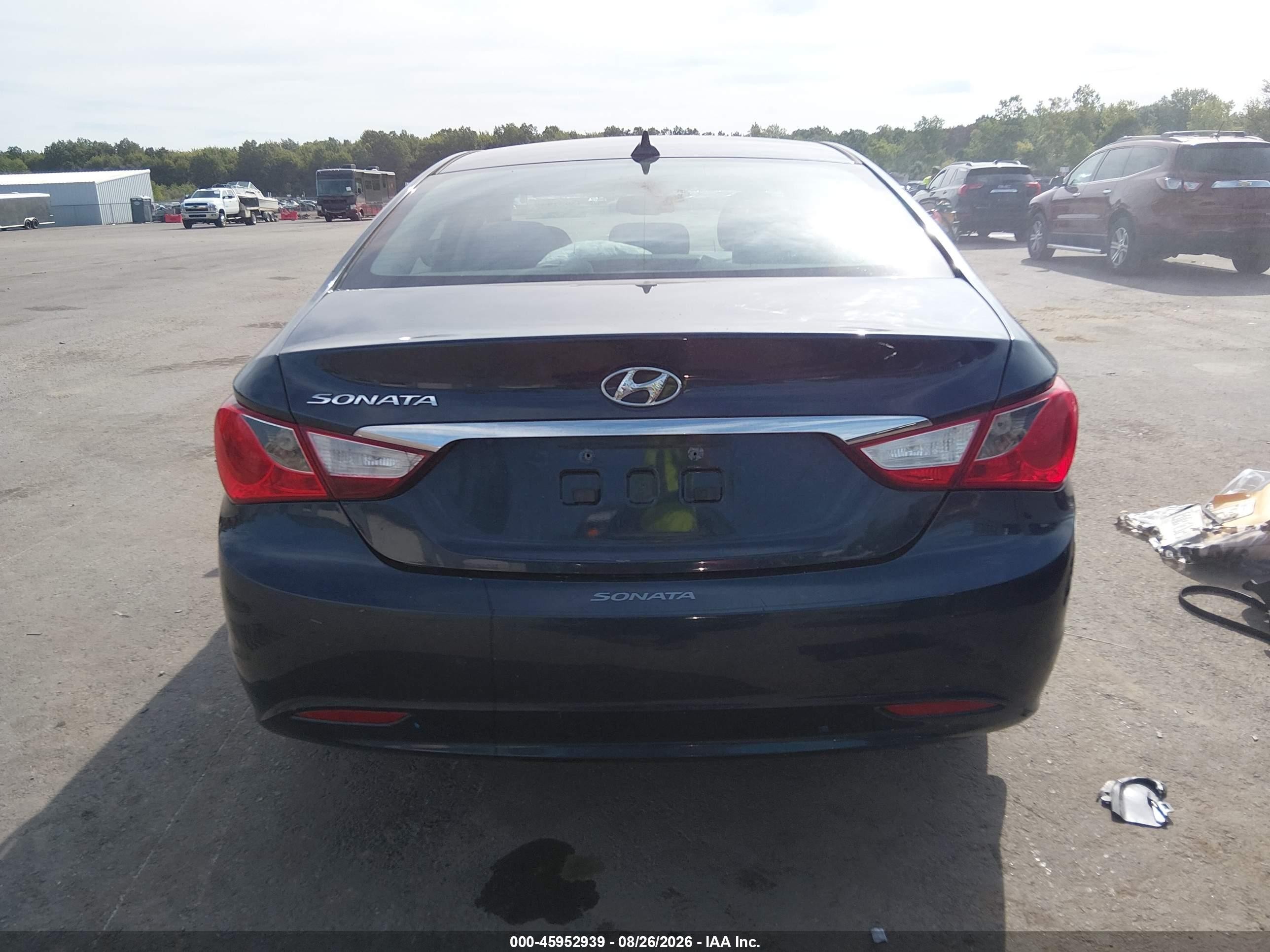 2013 Hyundai Sonata Gls Black vin: 5NPEB4AC1DH752086