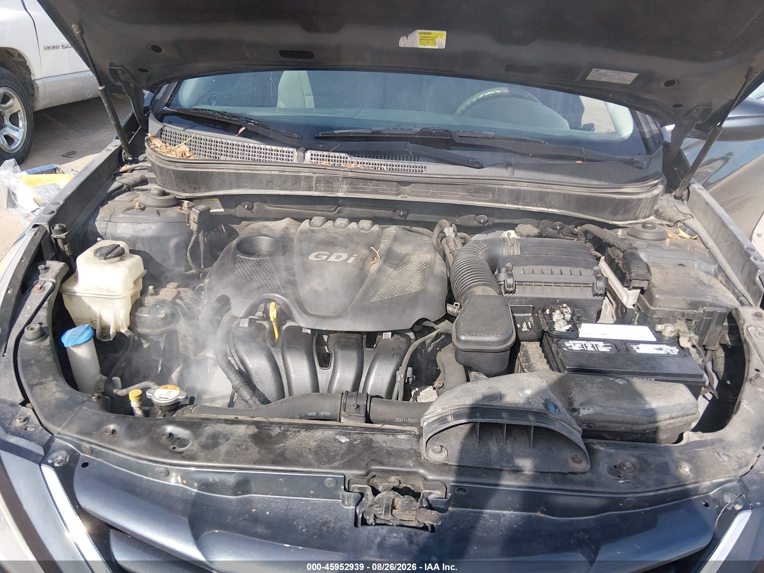 2013 Hyundai Sonata Gls Black vin: 5NPEB4AC1DH752086