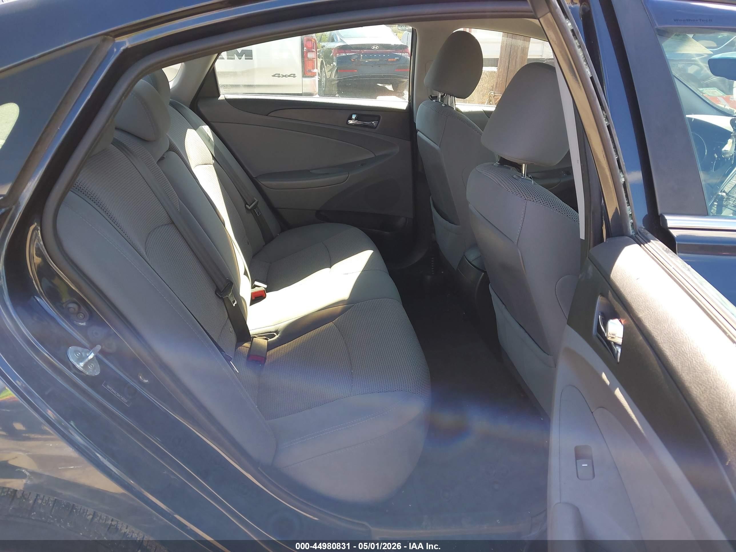 2013 Hyundai Sonata Gls Black vin: 5NPEB4AC1DH756557