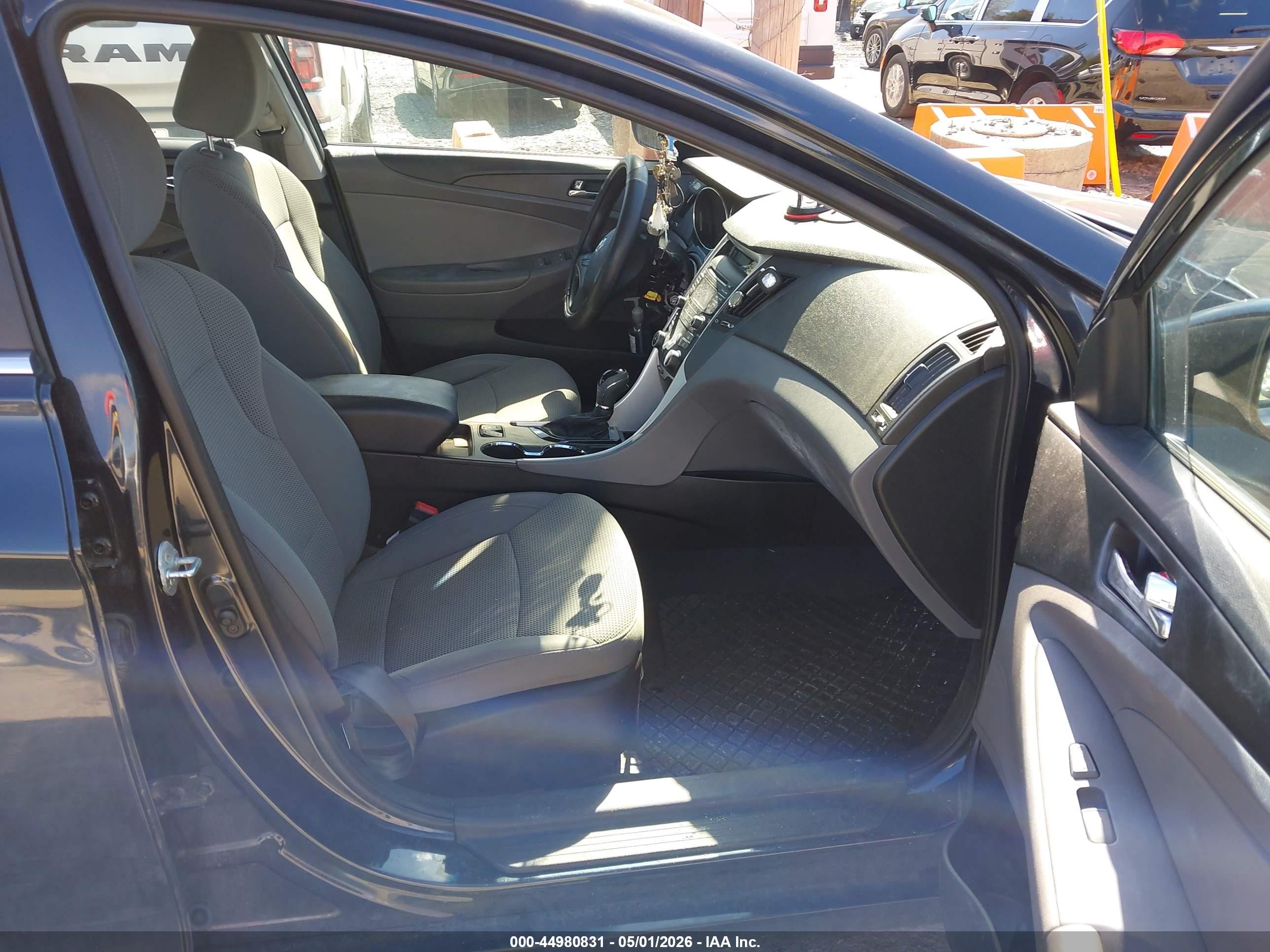 2013 Hyundai Sonata Gls Black vin: 5NPEB4AC1DH756557