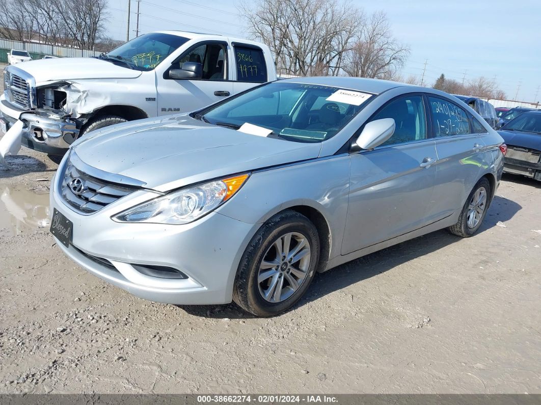 2013 Hyundai Sonata Gls Blue vin: 5NPEB4AC1DH768224